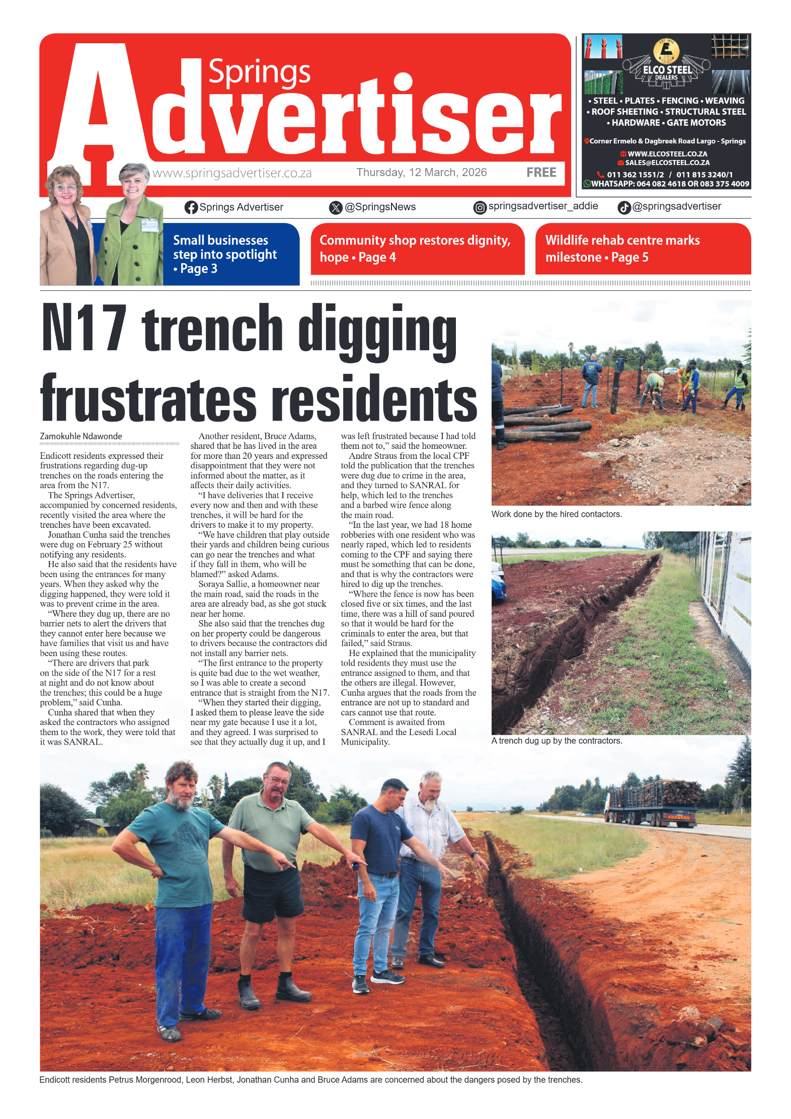 Springs Advertiser 12 March 2026 page 3