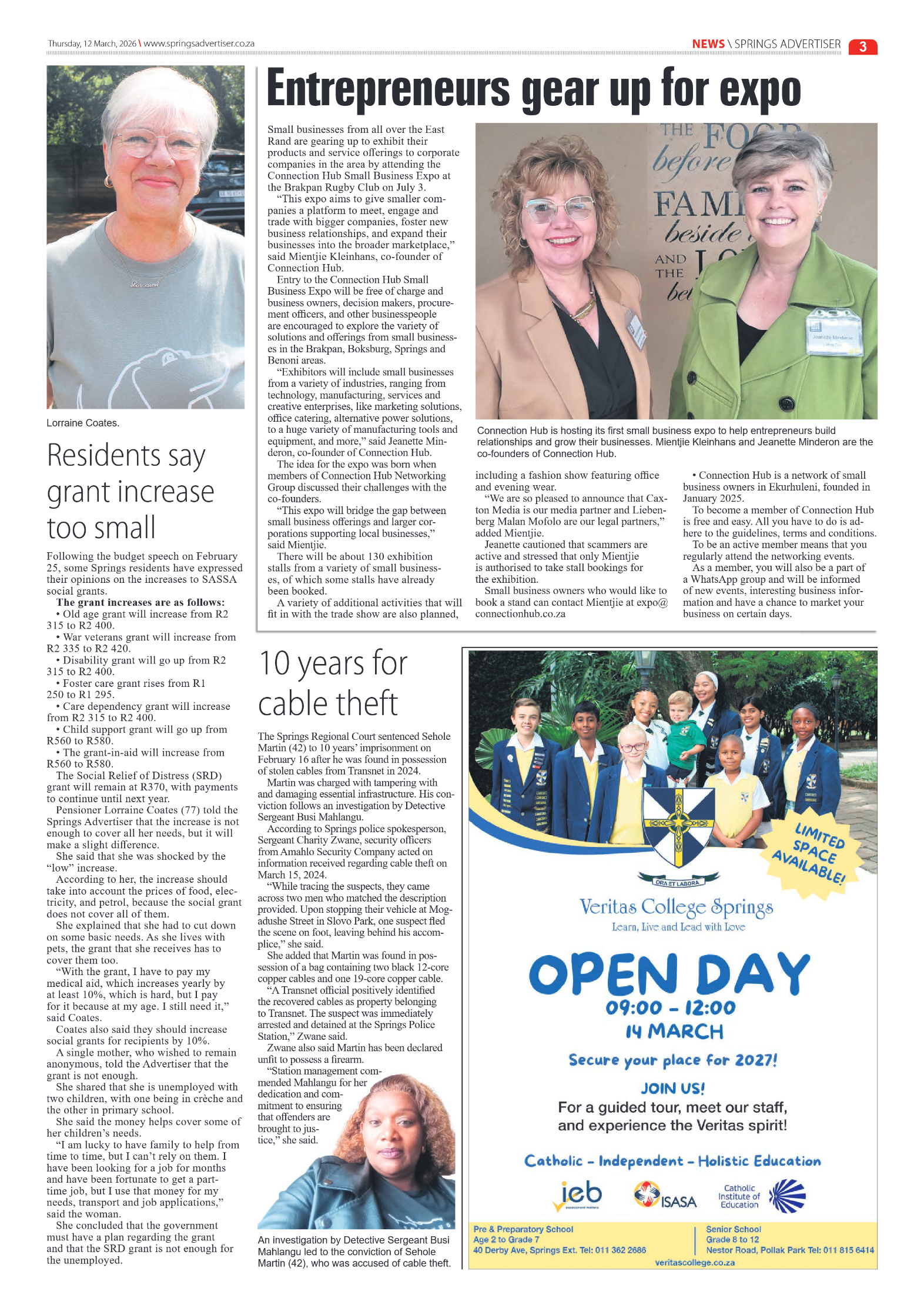 Springs Advertiser 12 March 2026 page 5