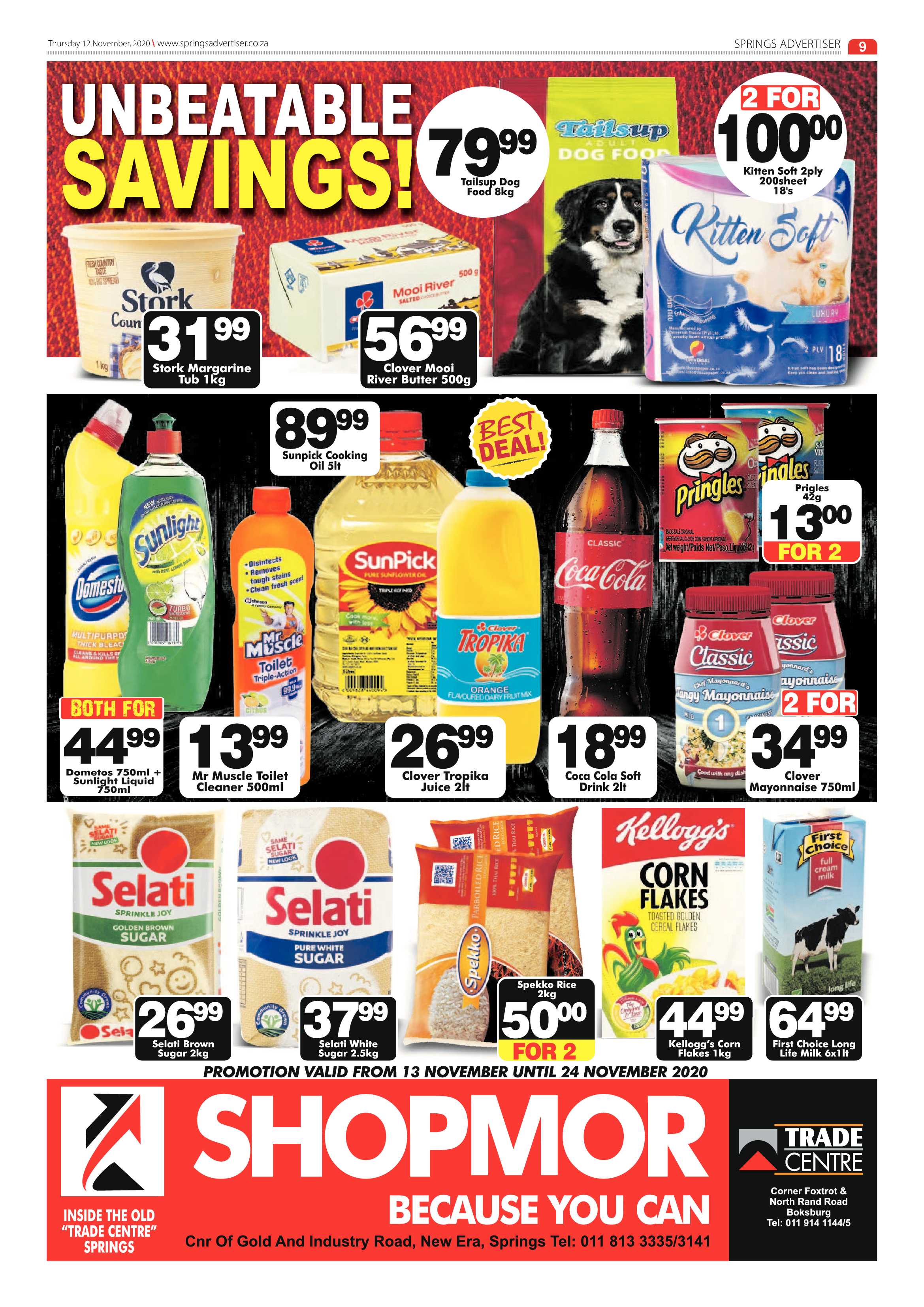 Springs Advertiser 12 November  2020 page 9