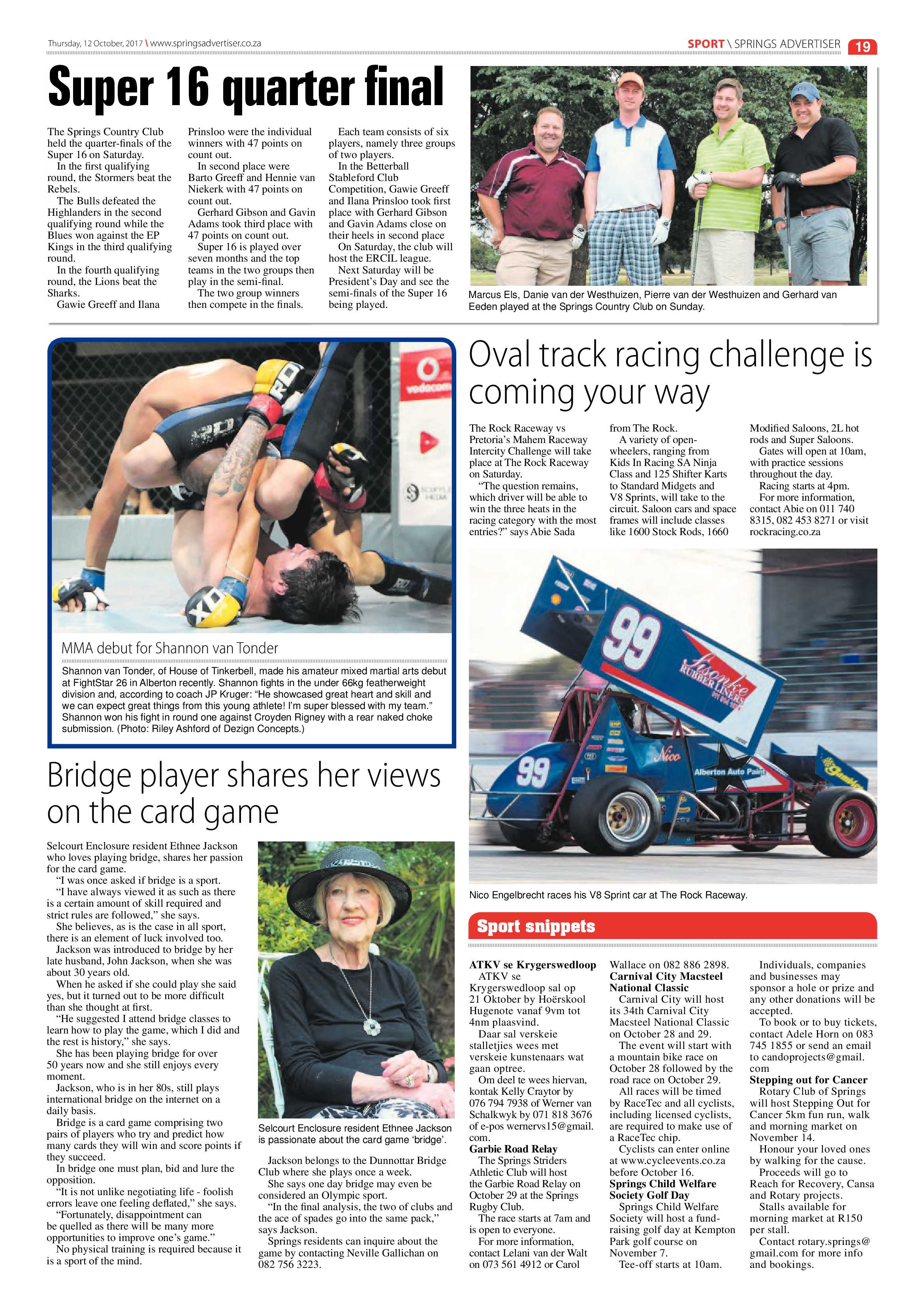 Springs Advertiser 12 October 2017 page 19