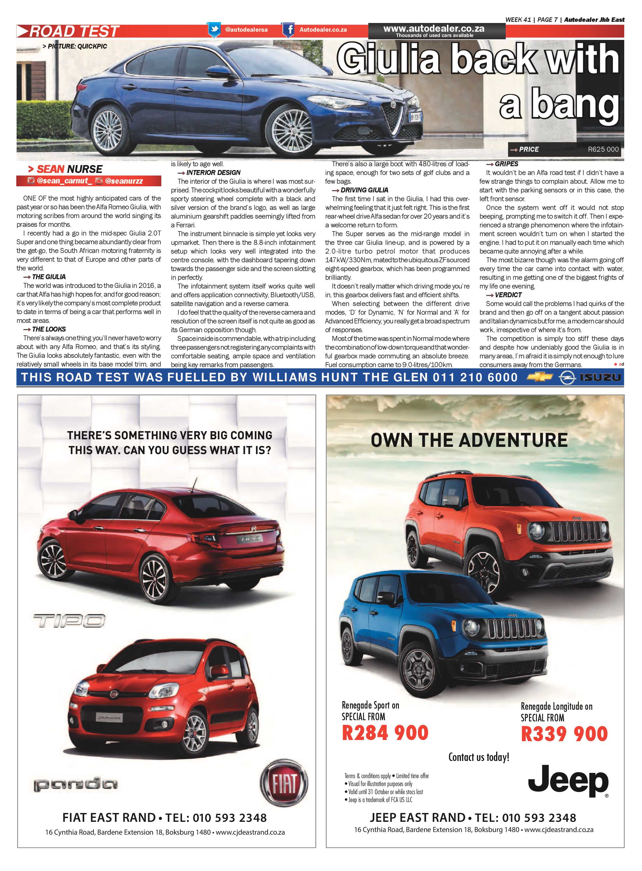 Springs Advertiser 12 October 2017 page 27
