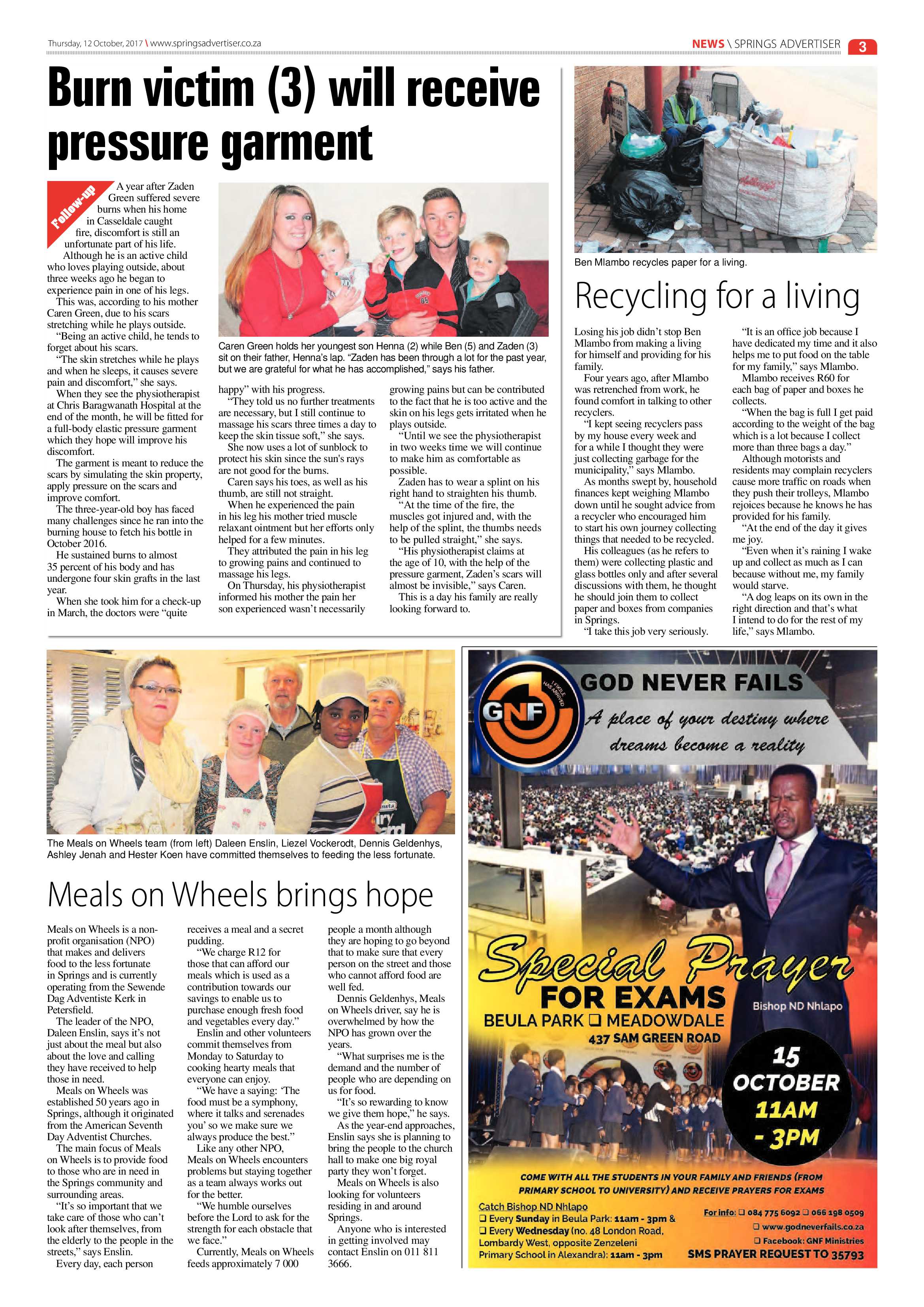 Springs Advertiser 12 October 2017 page 3
