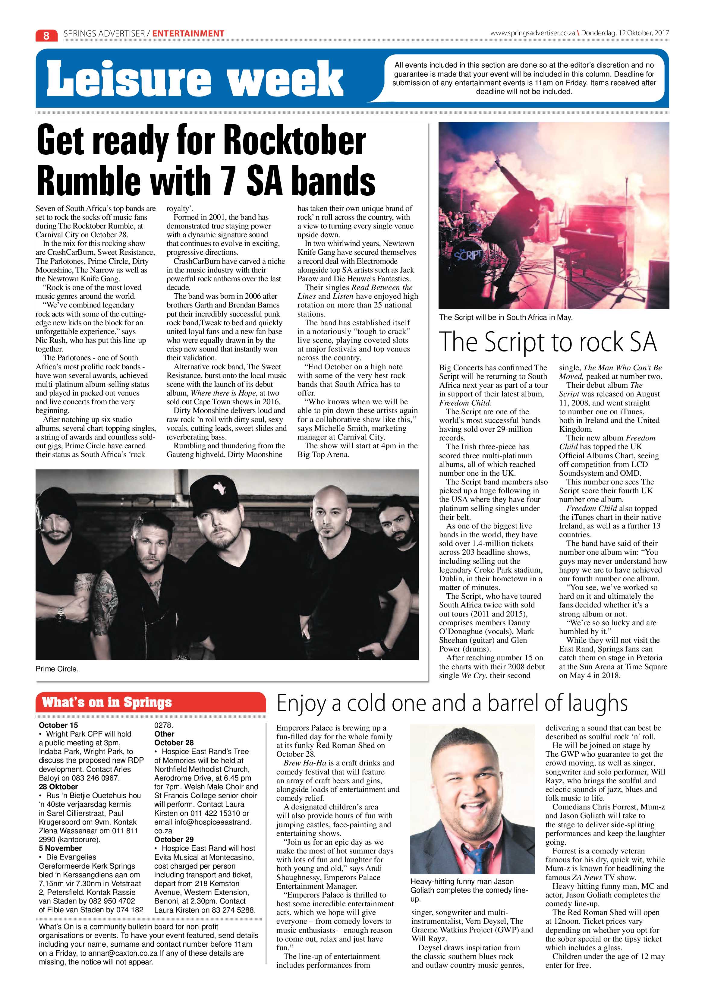 Springs Advertiser 12 October 2017 page 8