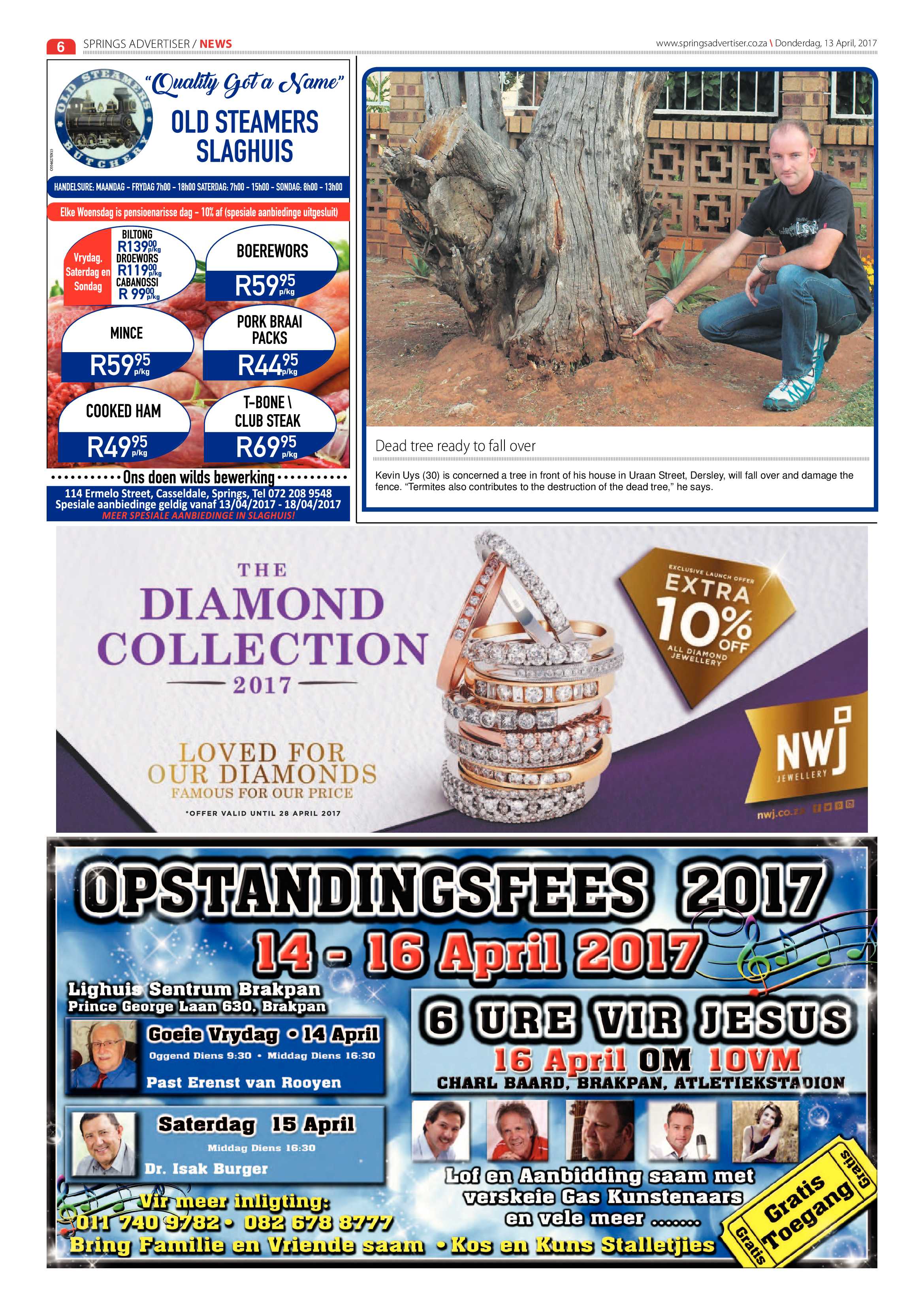 Springs Advertiser 13 April 2017 page 6