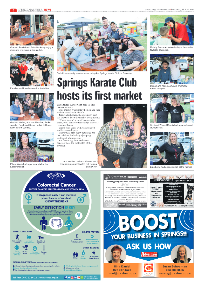 Springs Advertiser 13 April 2023 page 8