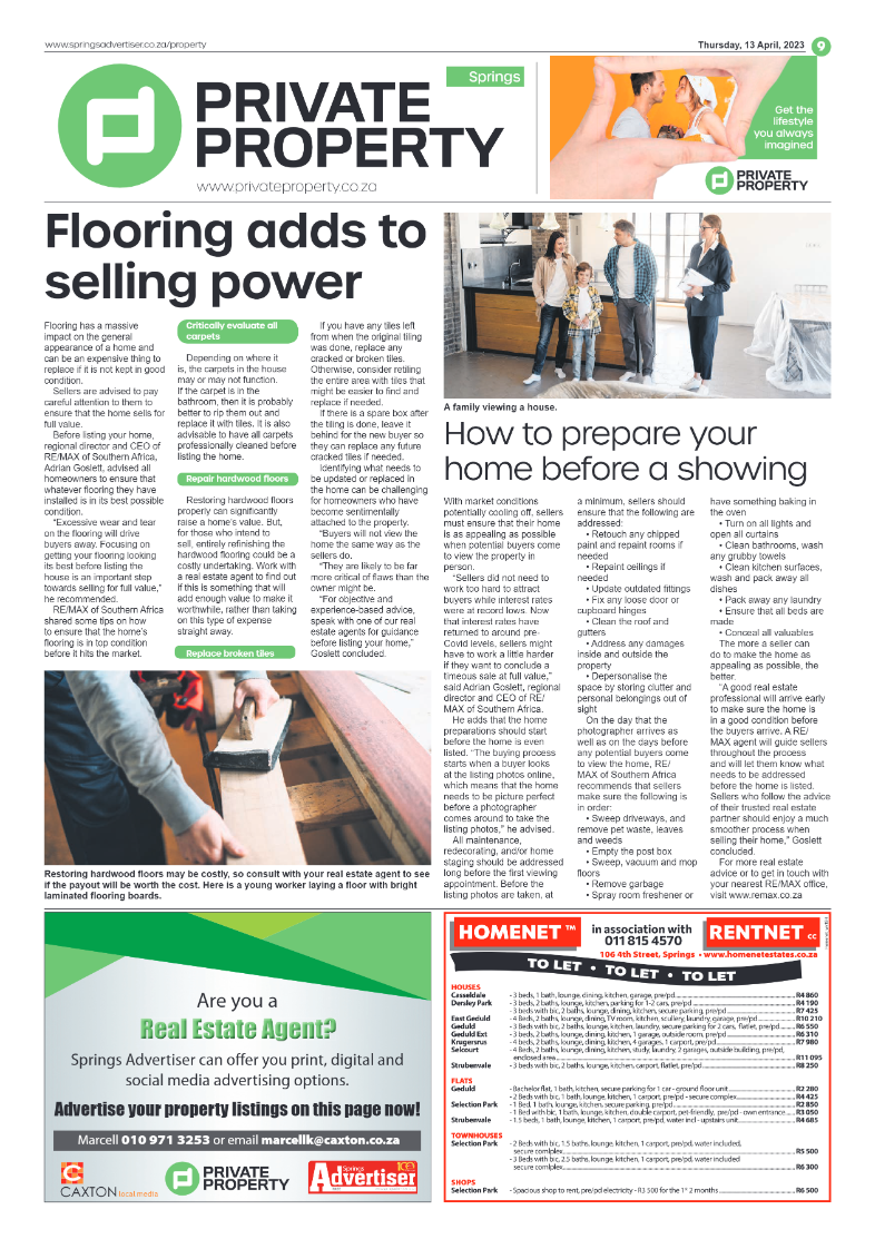 Springs Advertiser 13 April 2023 page 9