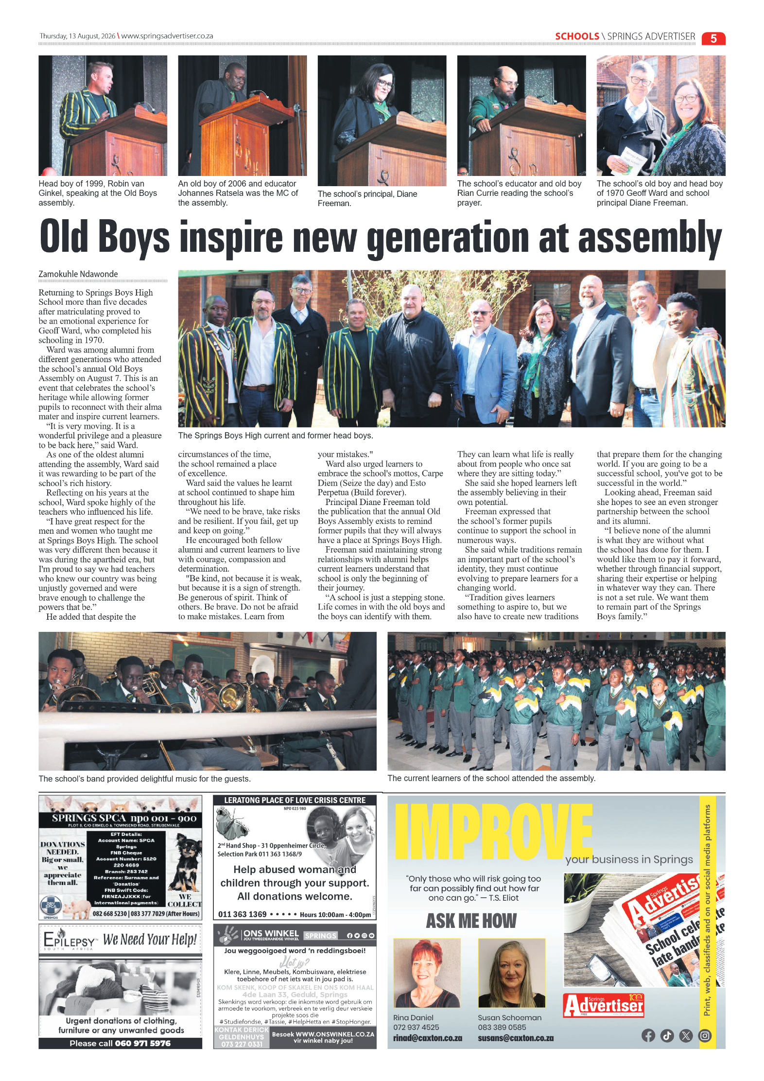 Springs Advertiser 13 August 2026 page 5