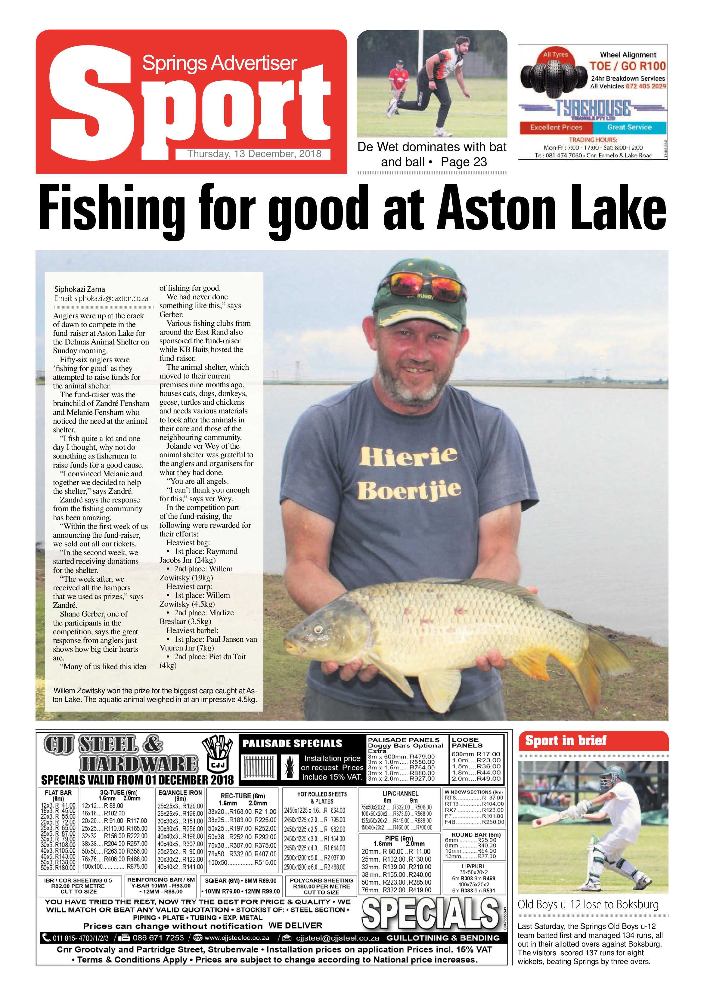 Springs Advertiser 13 December 2018 page 24