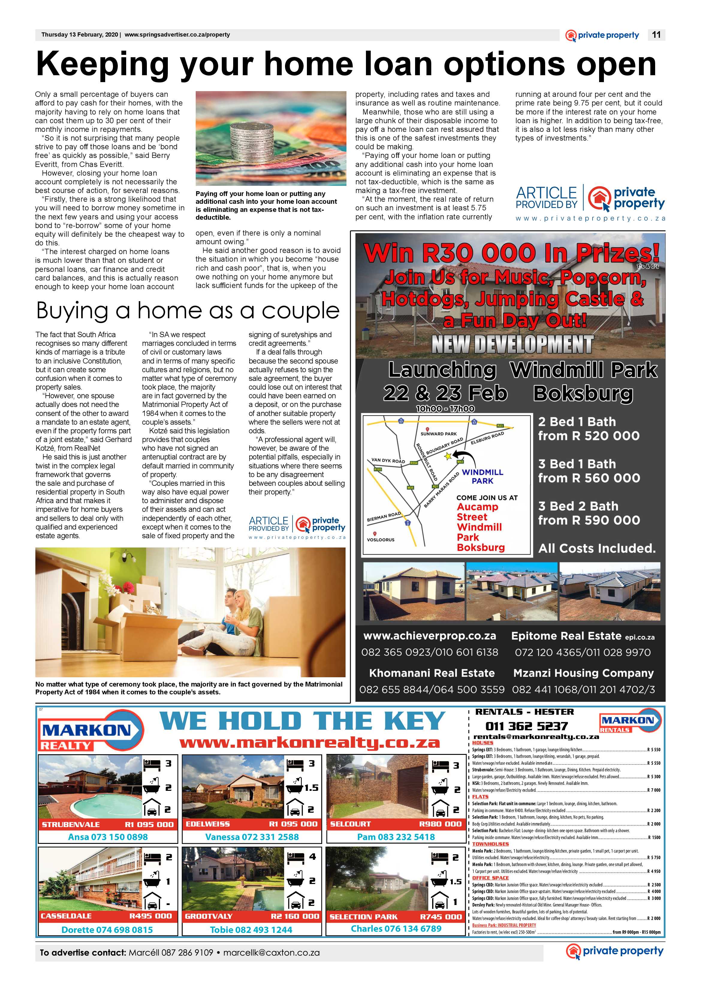 Springs Advertiser 13 February 2020 page 11