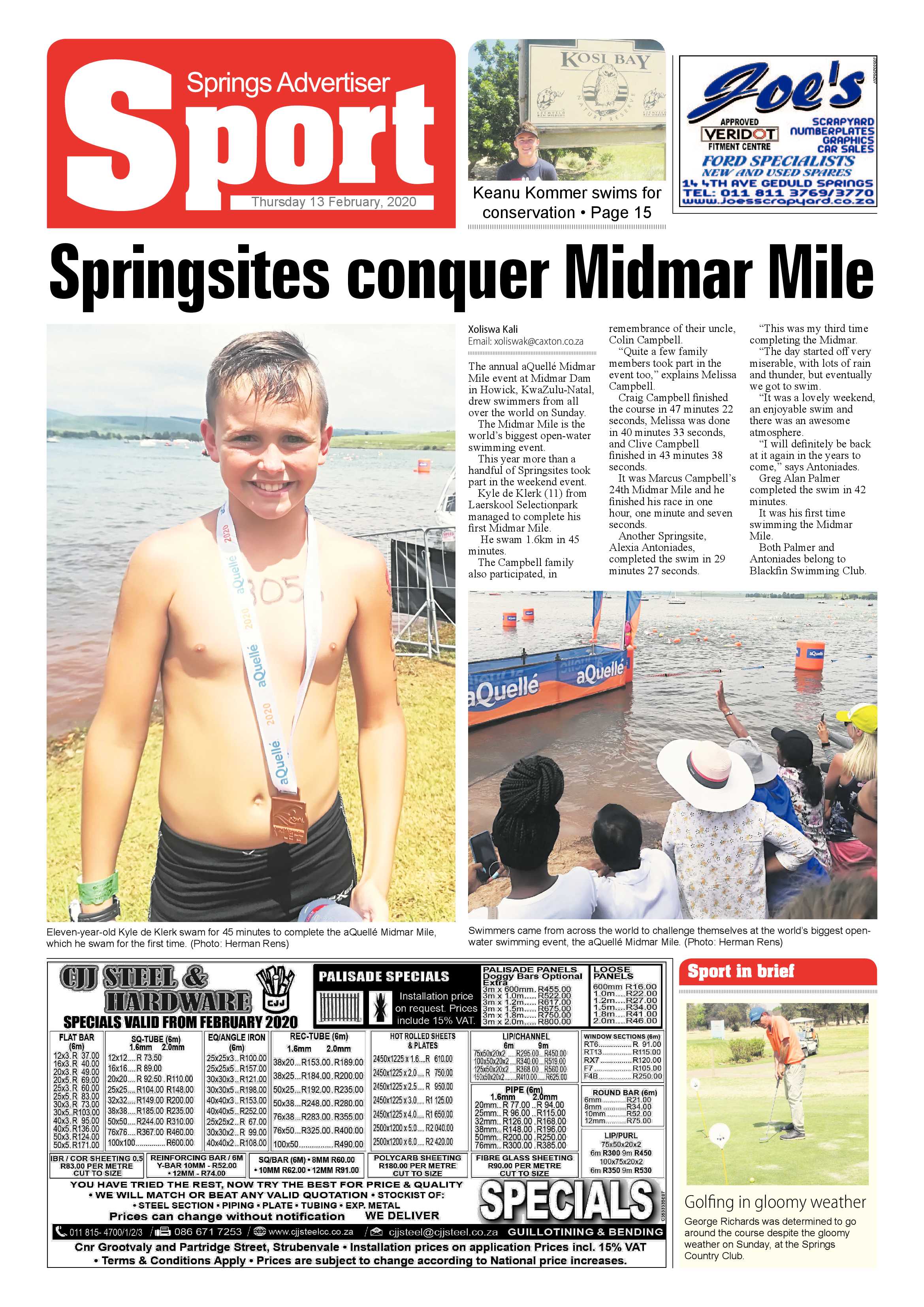 Springs Advertiser 13 February 2020 page 16