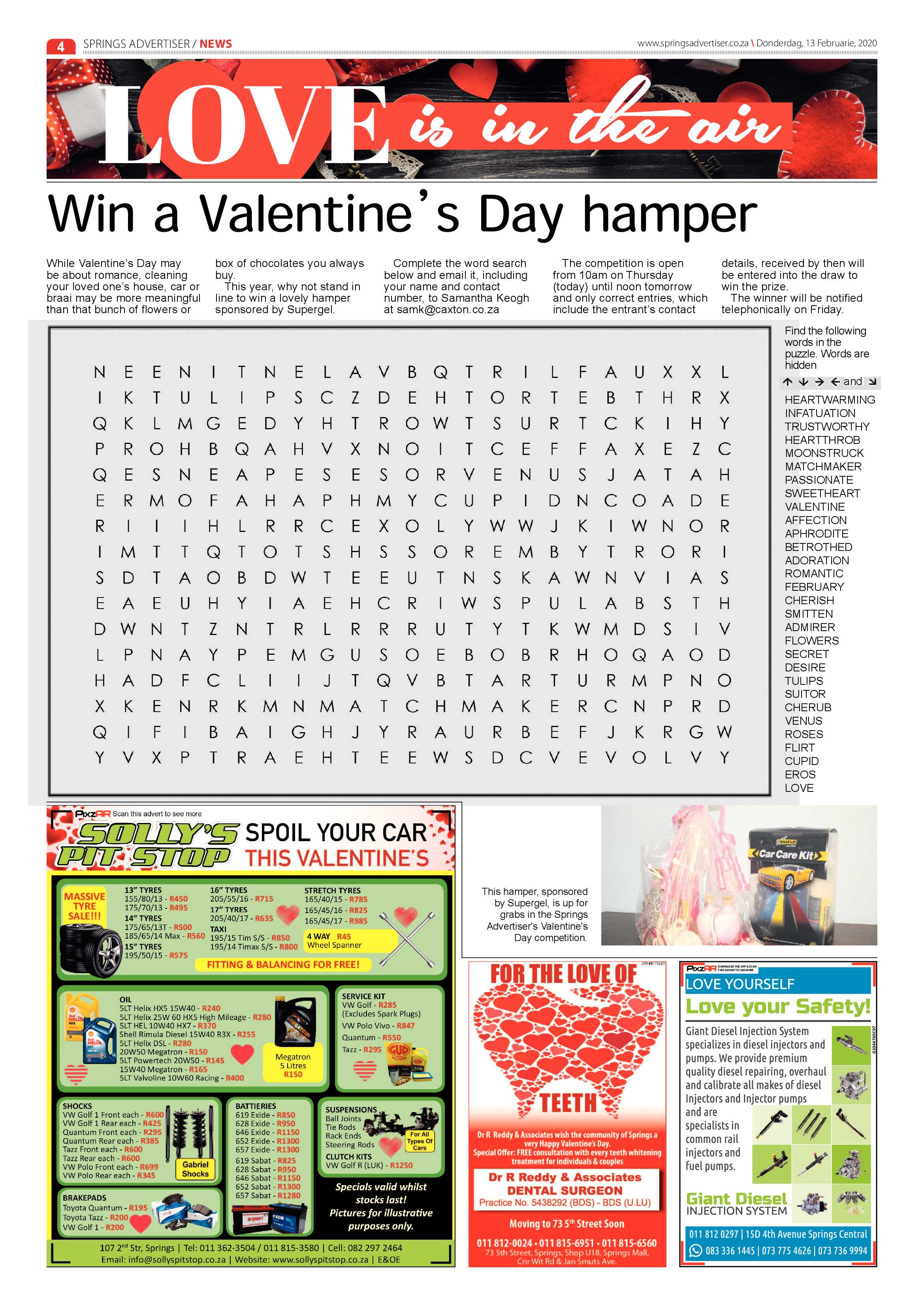 Springs Advertiser 13 February 2020 page 4
