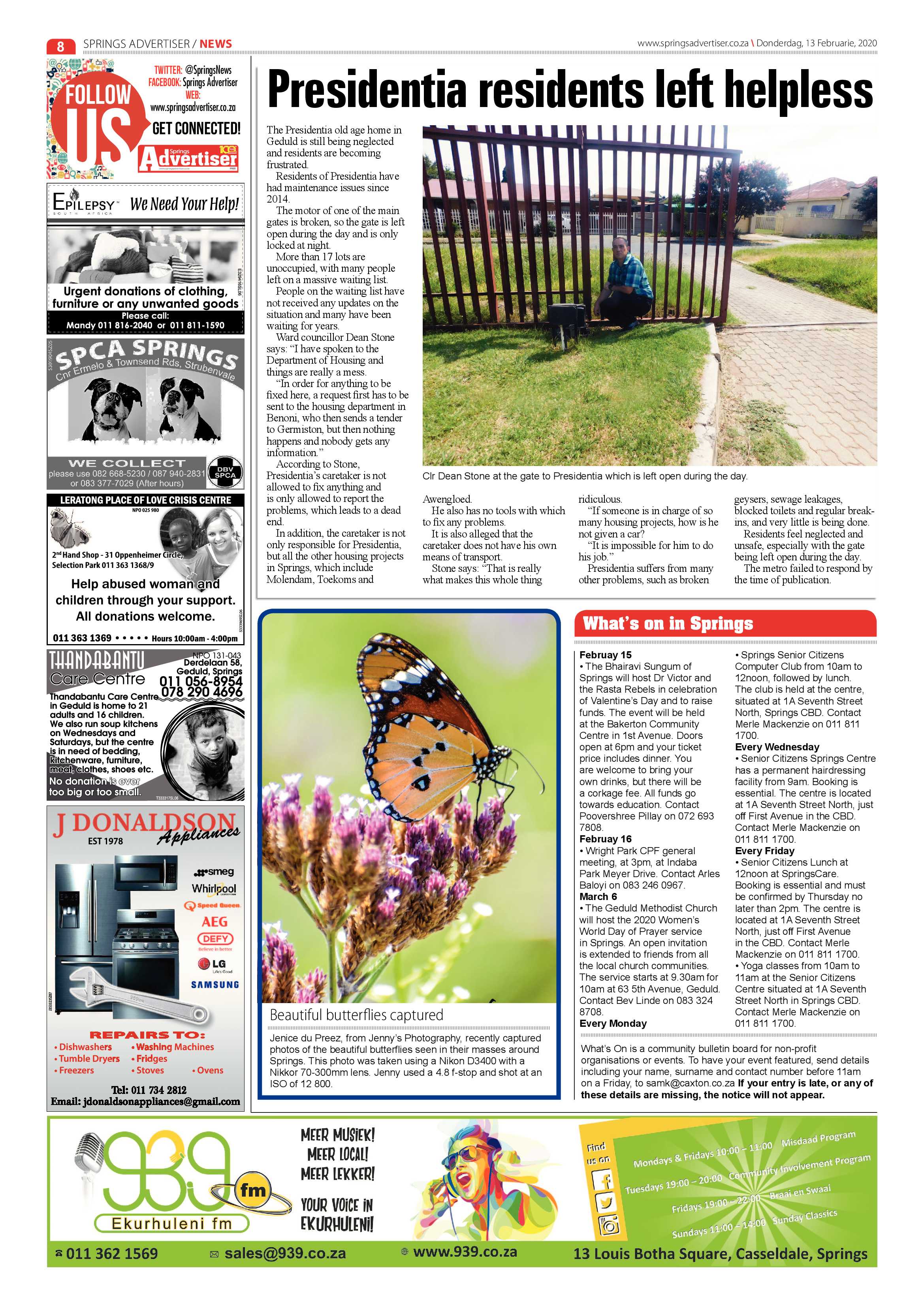 Springs Advertiser 13 February 2020 page 8