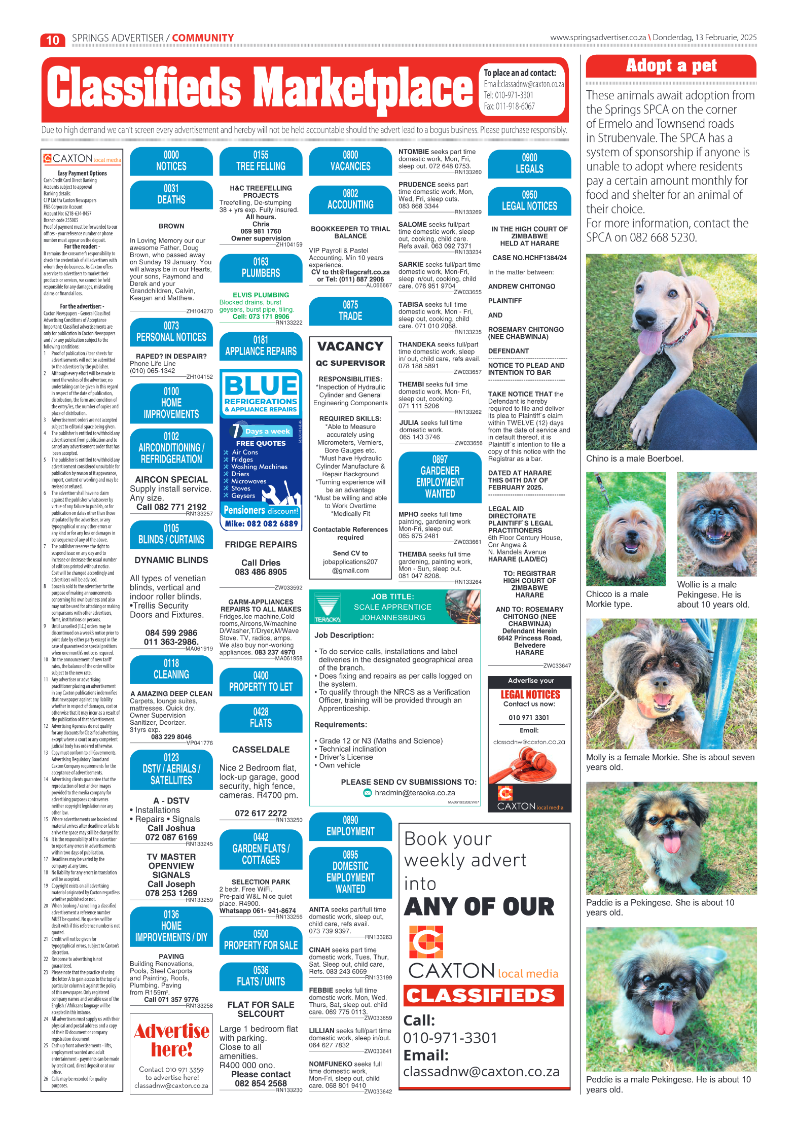 Springs Advertiser 13 February 2025 page 10
