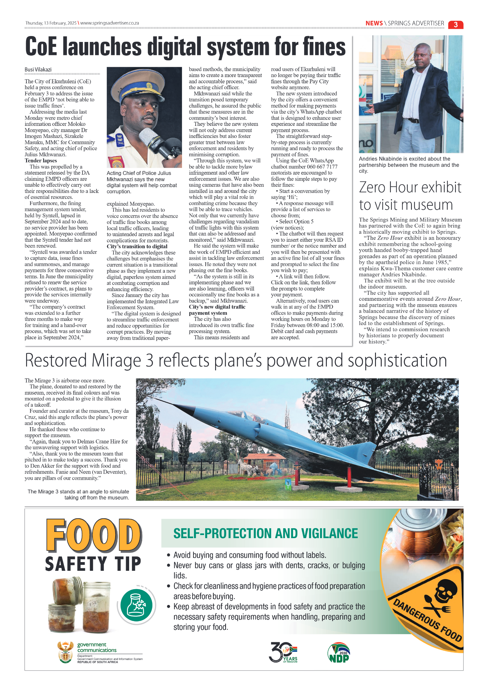 Springs Advertiser 13 February 2025 page 3