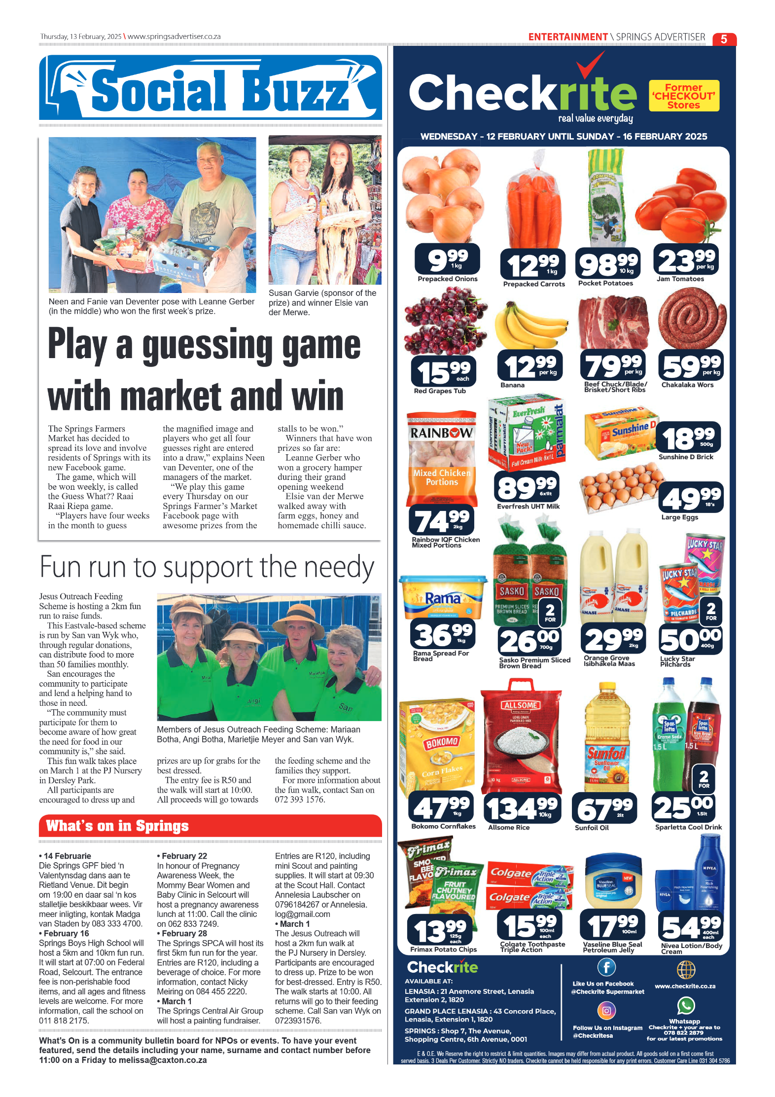 Springs Advertiser 13 February 2025 page 5
