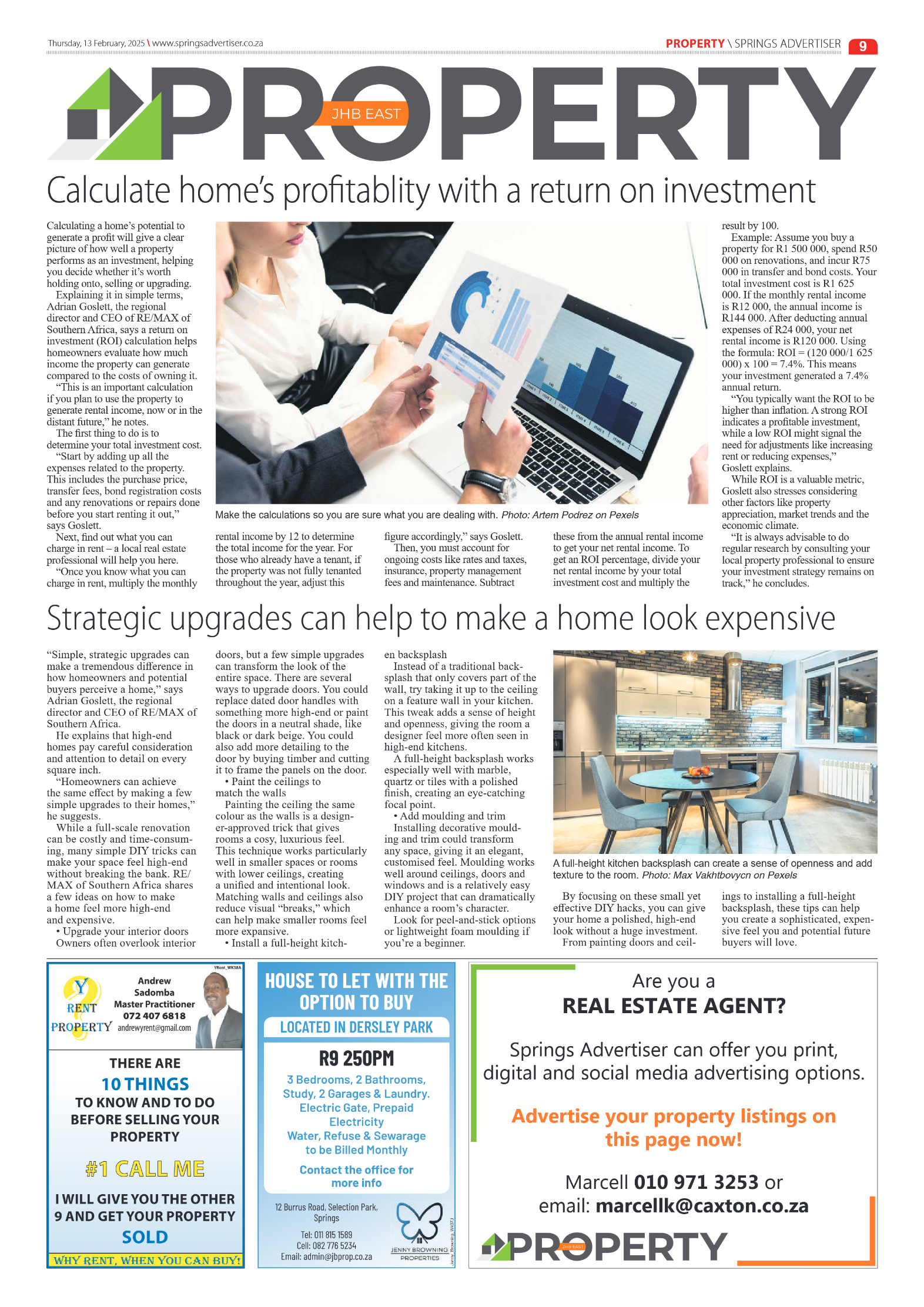 Springs Advertiser 13 February 2025 page 9