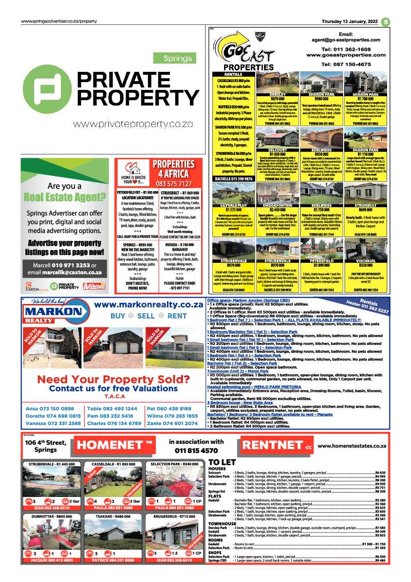 Springs Advertiser 13 January 2022 page 5
