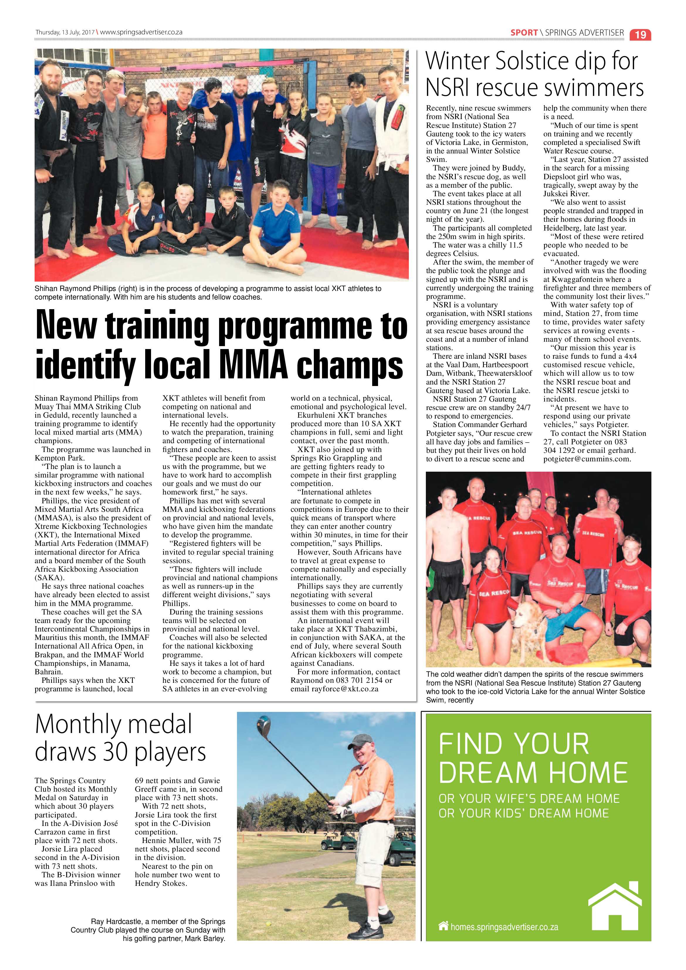 Springs Advertiser 13 July 2017 page 19
