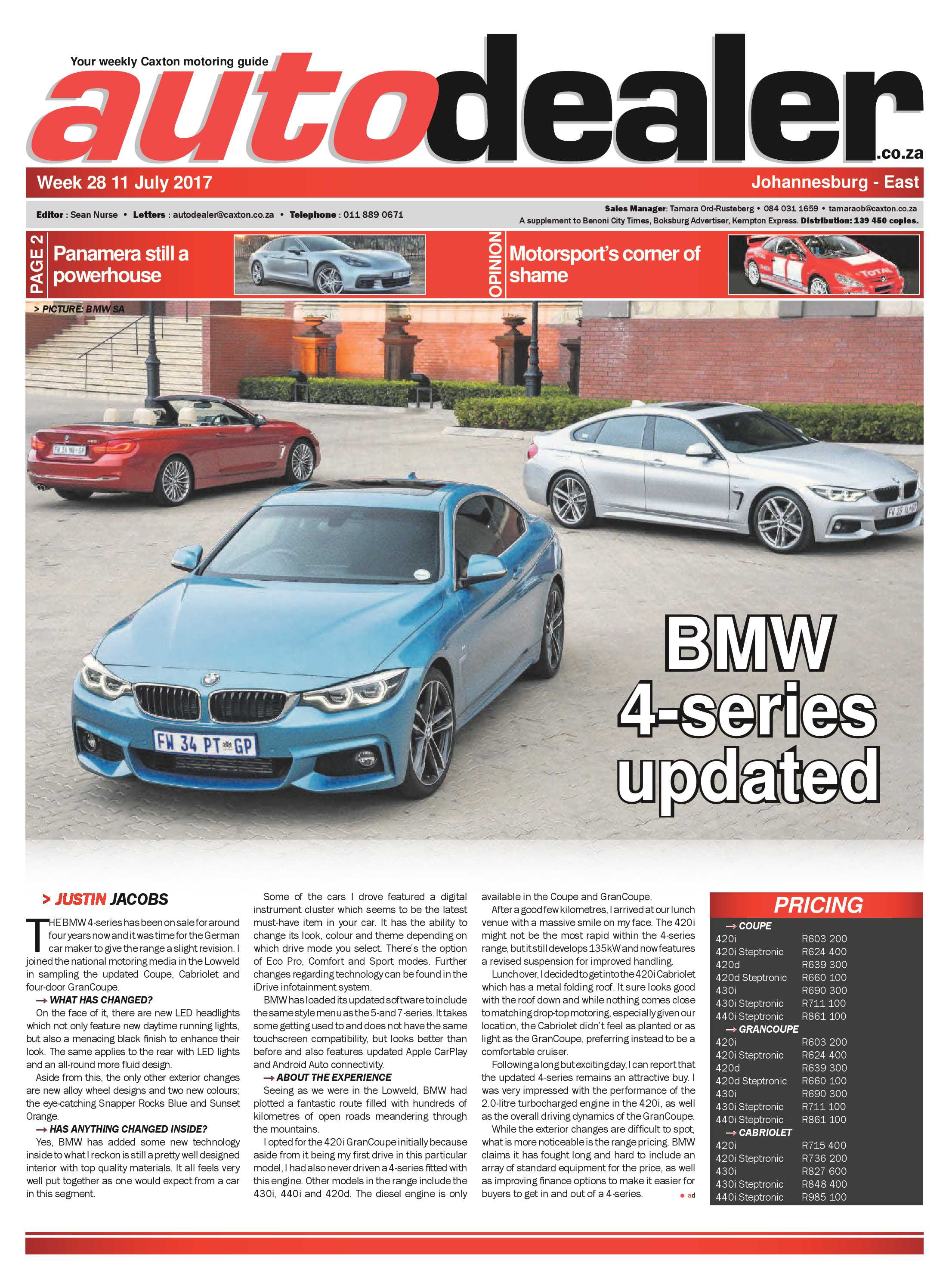 Springs Advertiser 13 July 2017 page 21