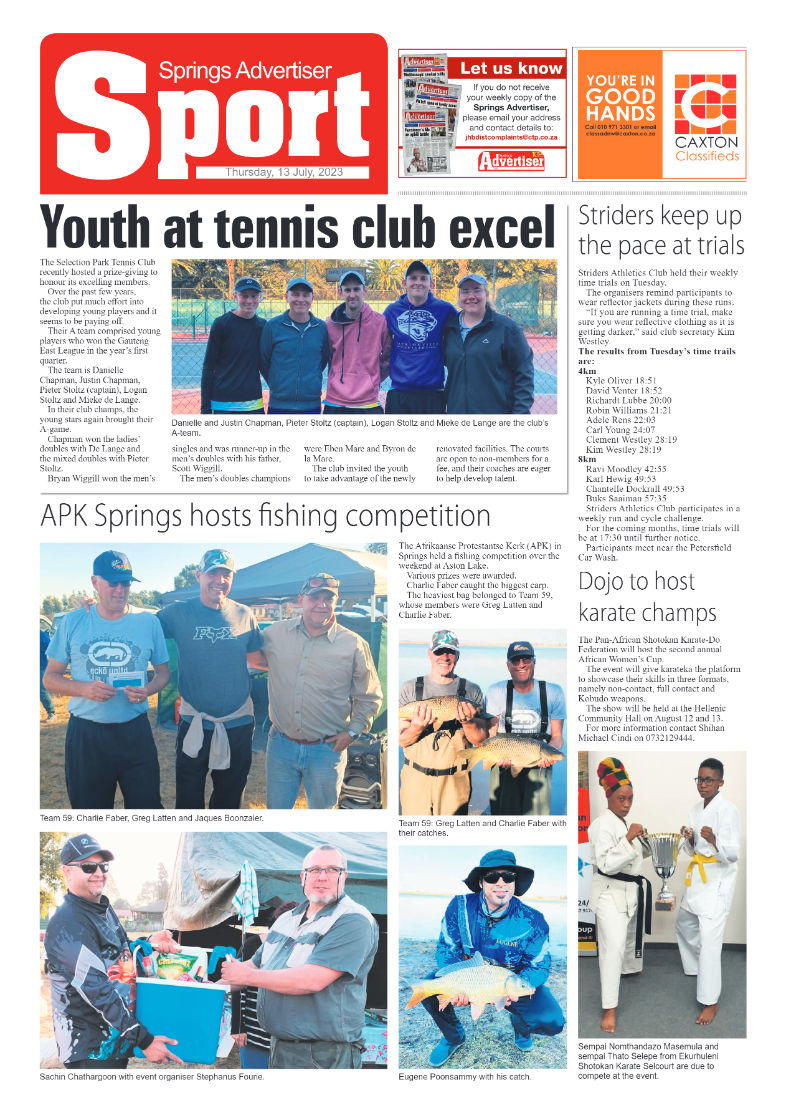 Springs Advertiser 13 July 2023 page 8