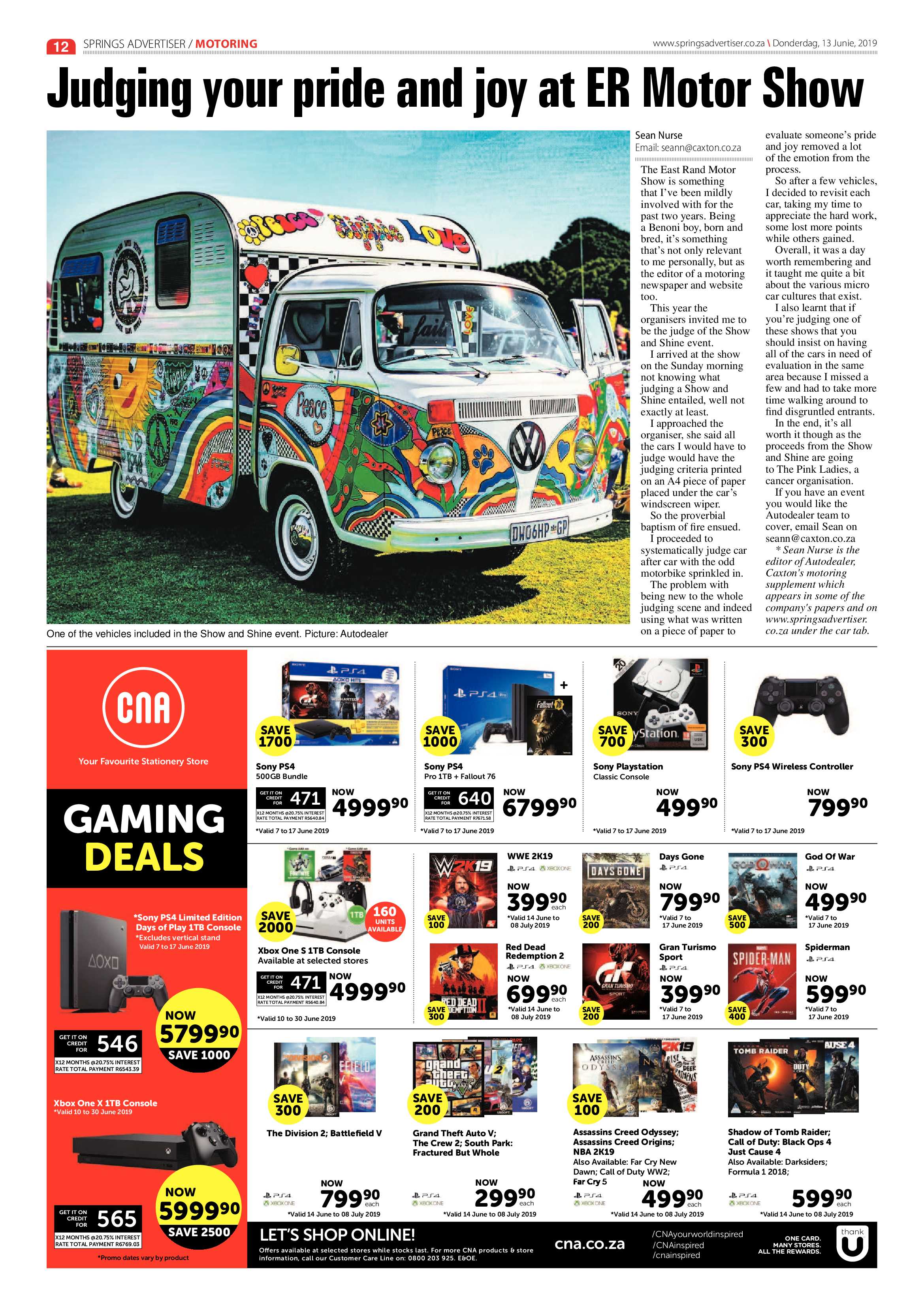 Springs Advertiser 13 June 2019 page 12