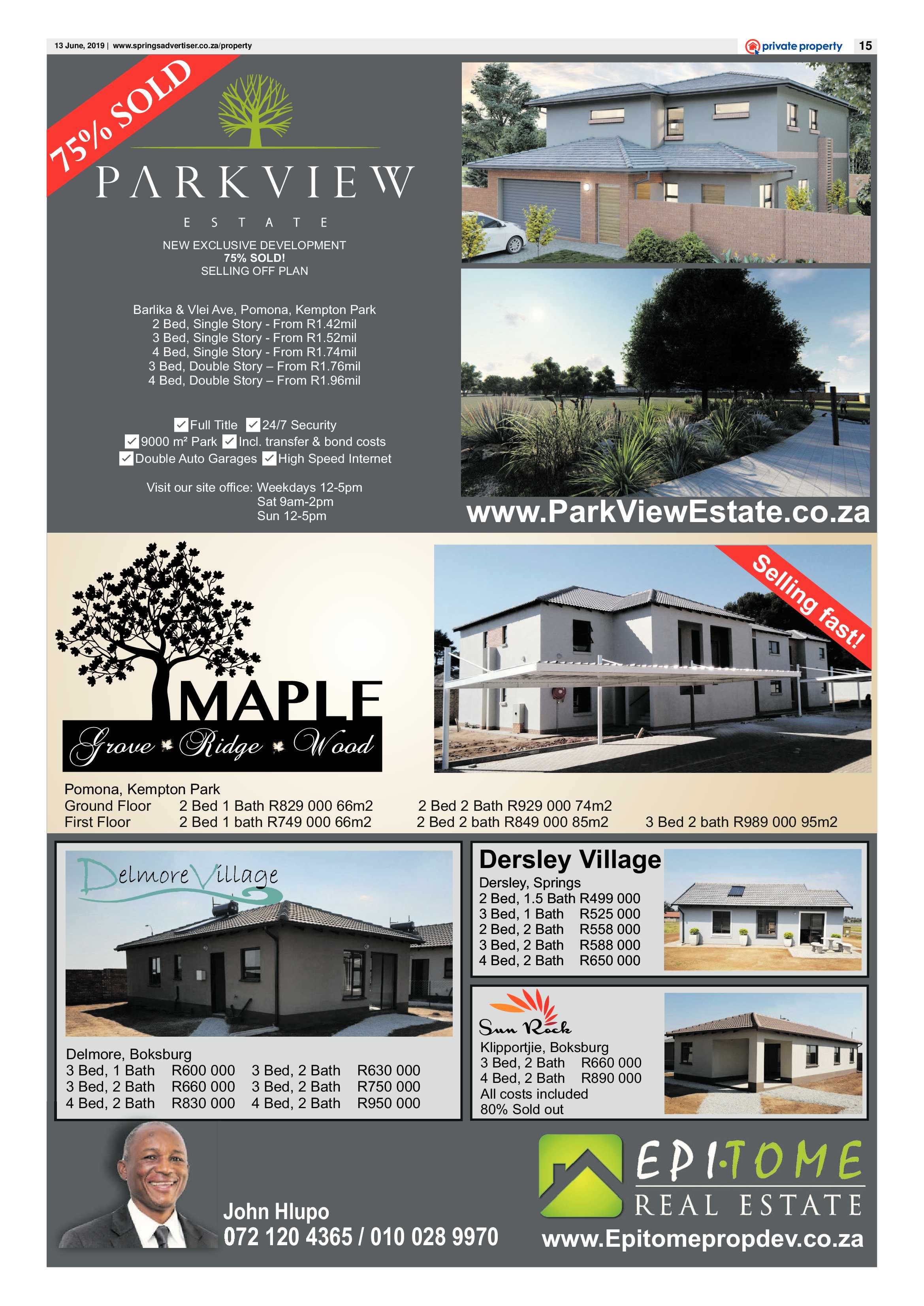 Springs Advertiser 13 June 2019 page 15