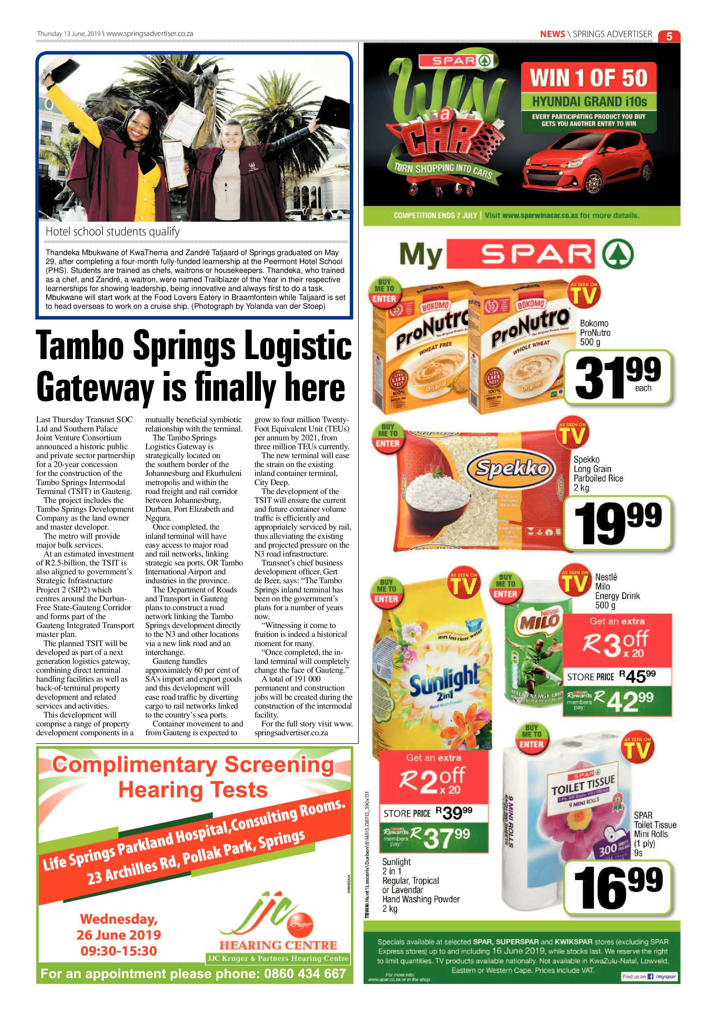 Springs Advertiser 13 June 2019 page 5