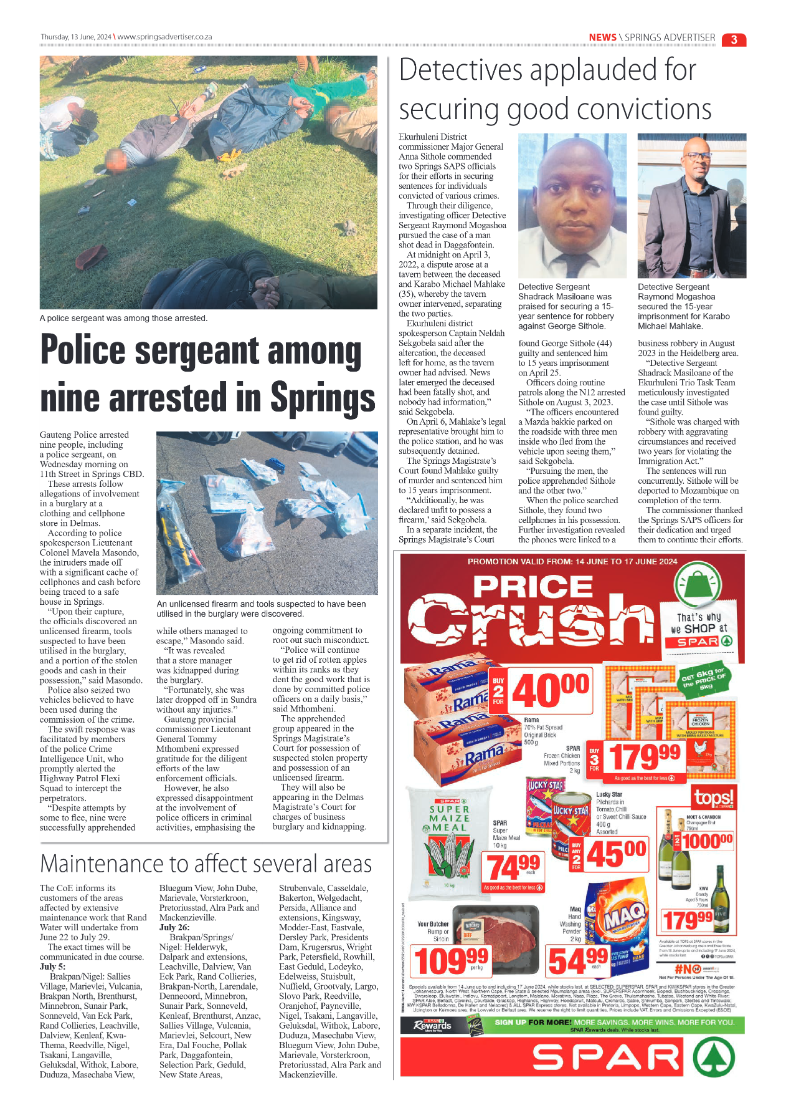 Springs Advertiser 13 June 2024 page 3