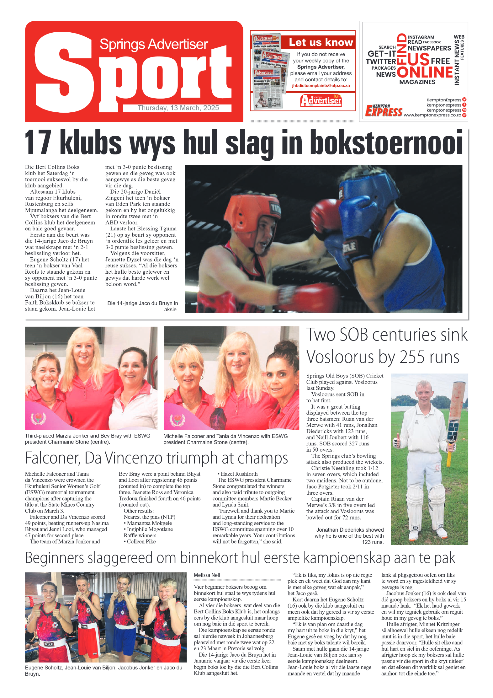 Springs Advertiser 13 March 2025 page 10