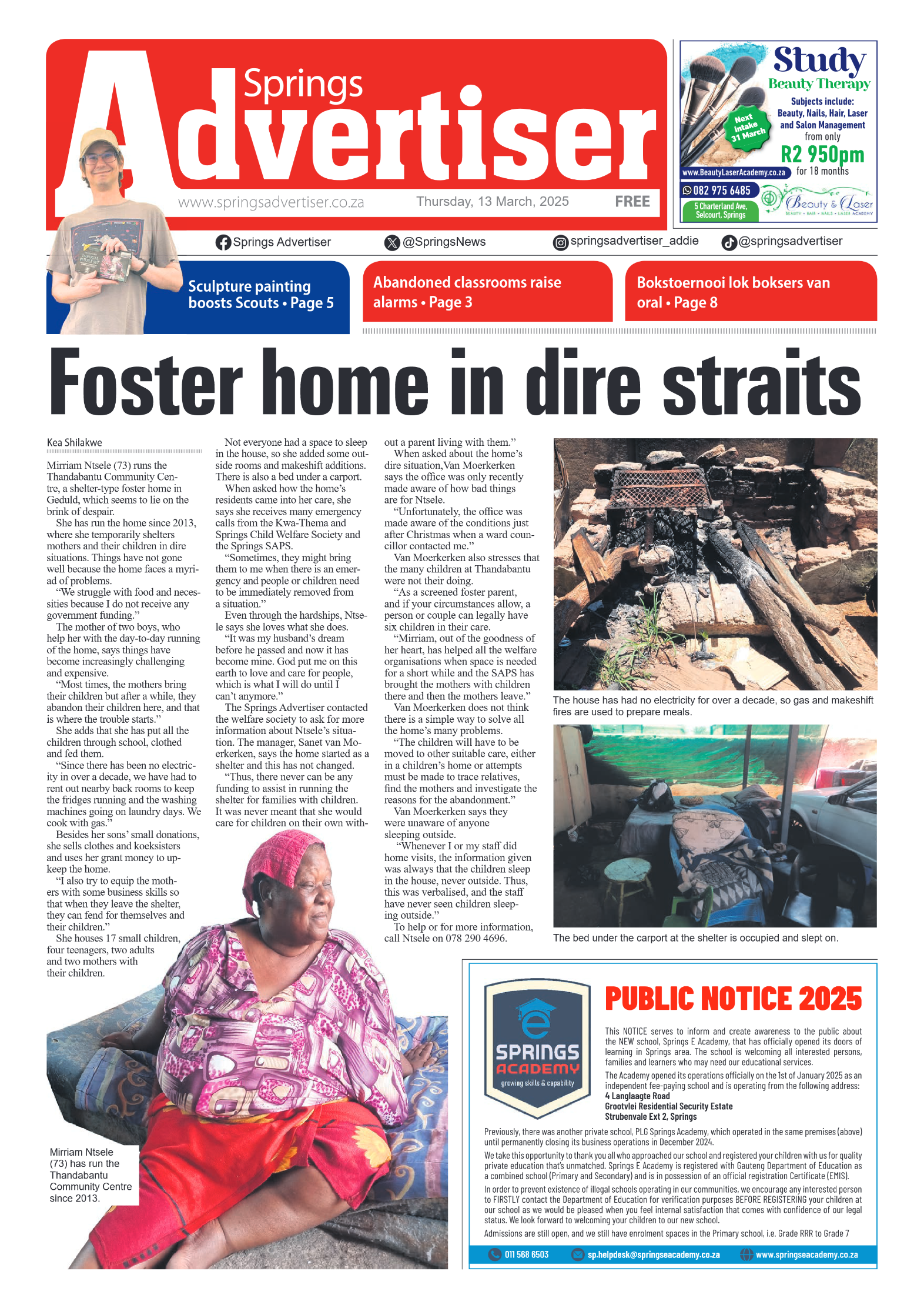 Springs Advertiser 13 March 2025 page 3