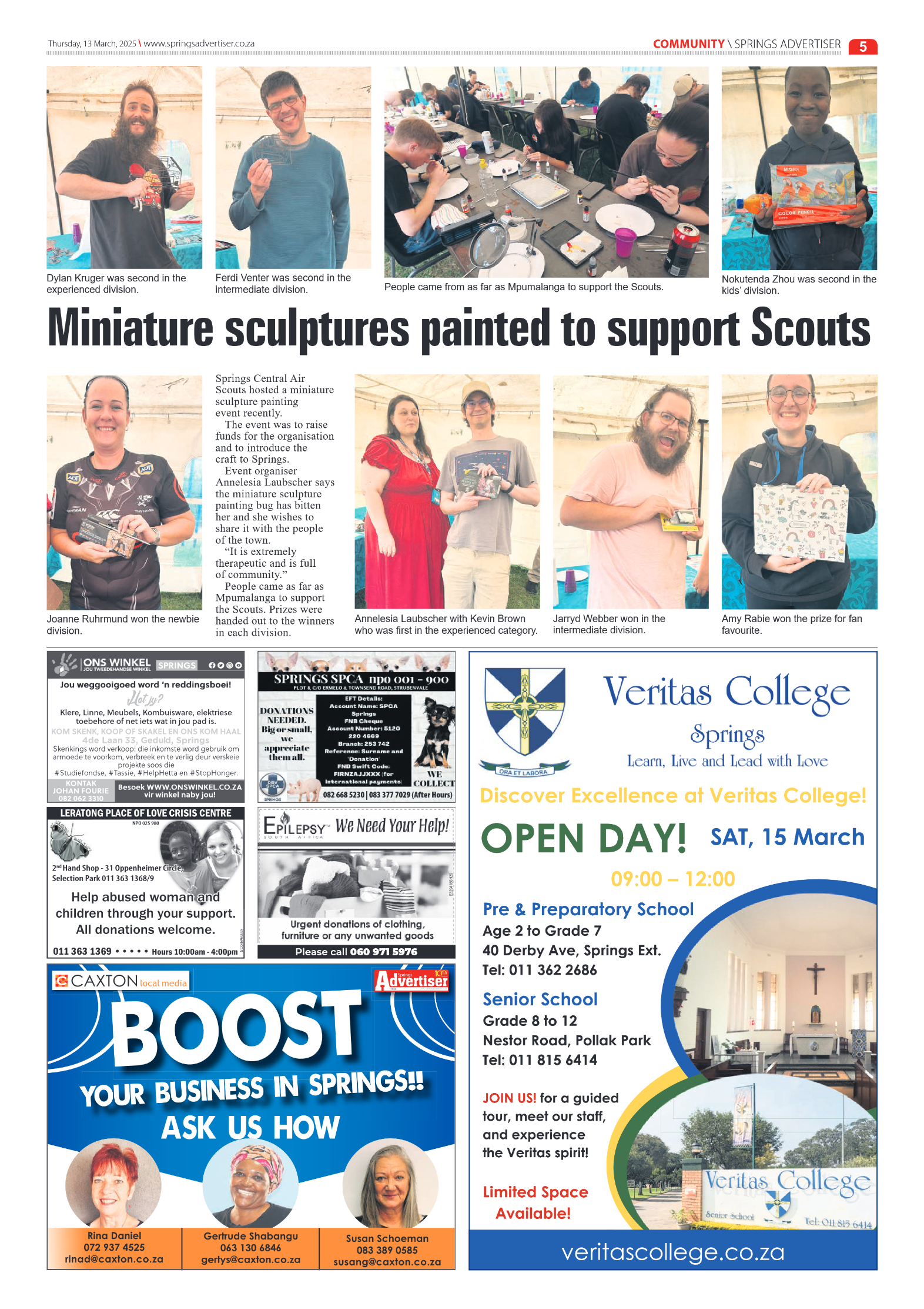 Springs Advertiser 13 March 2025 page 7