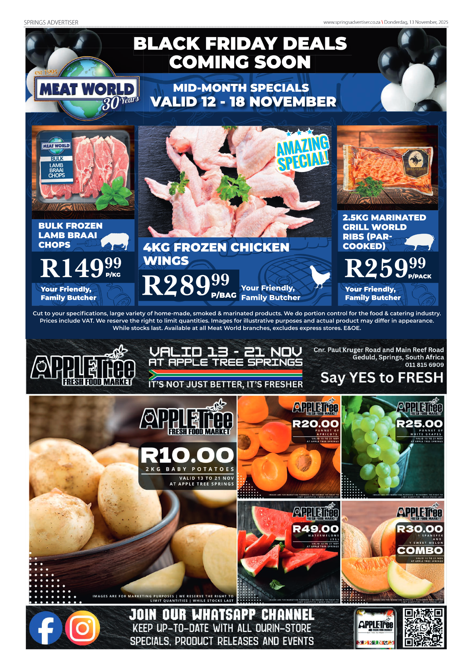 Springs Advertiser 13 November 2025 page 2