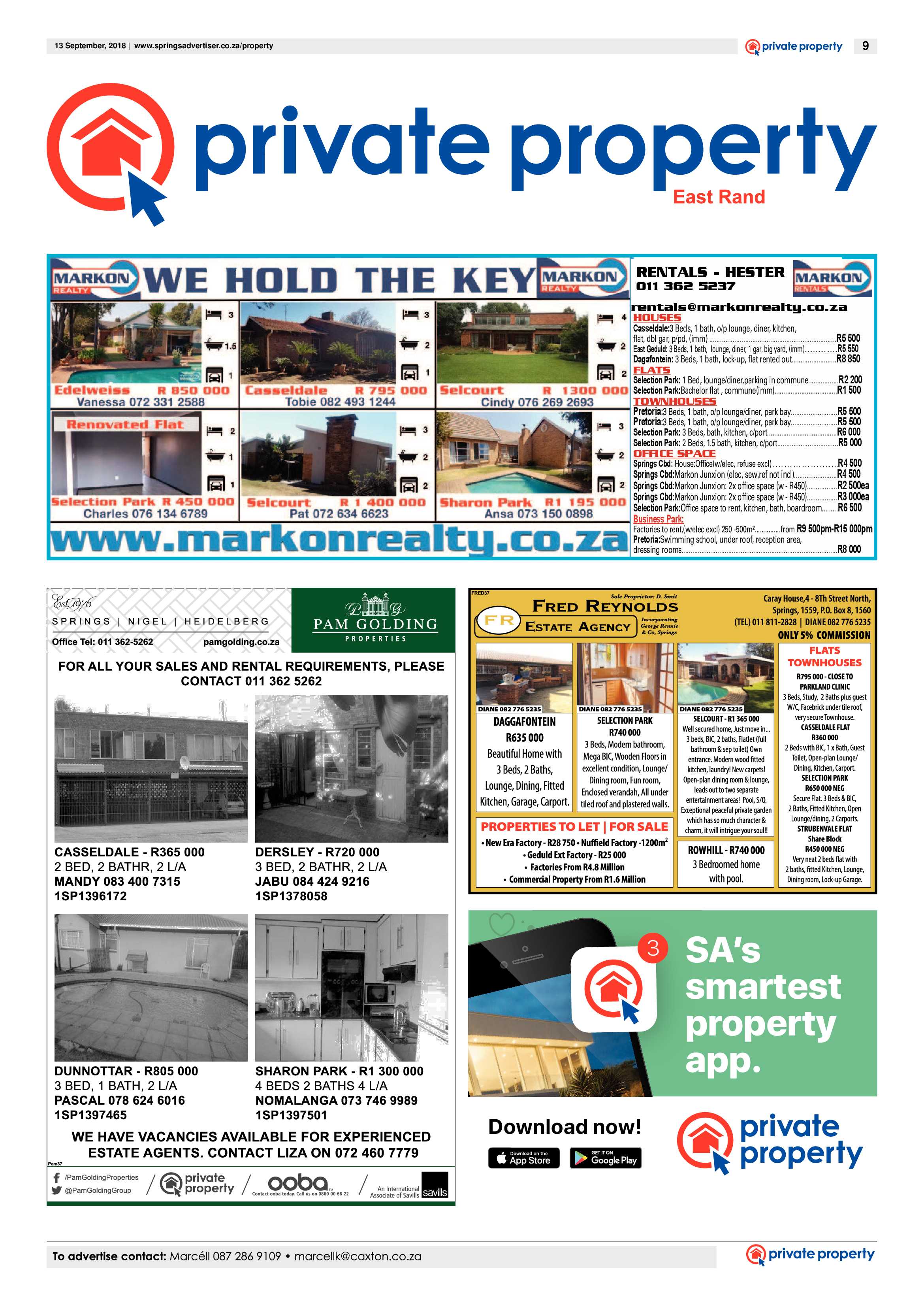 Springs Advertiser 13 September 2018 page 9