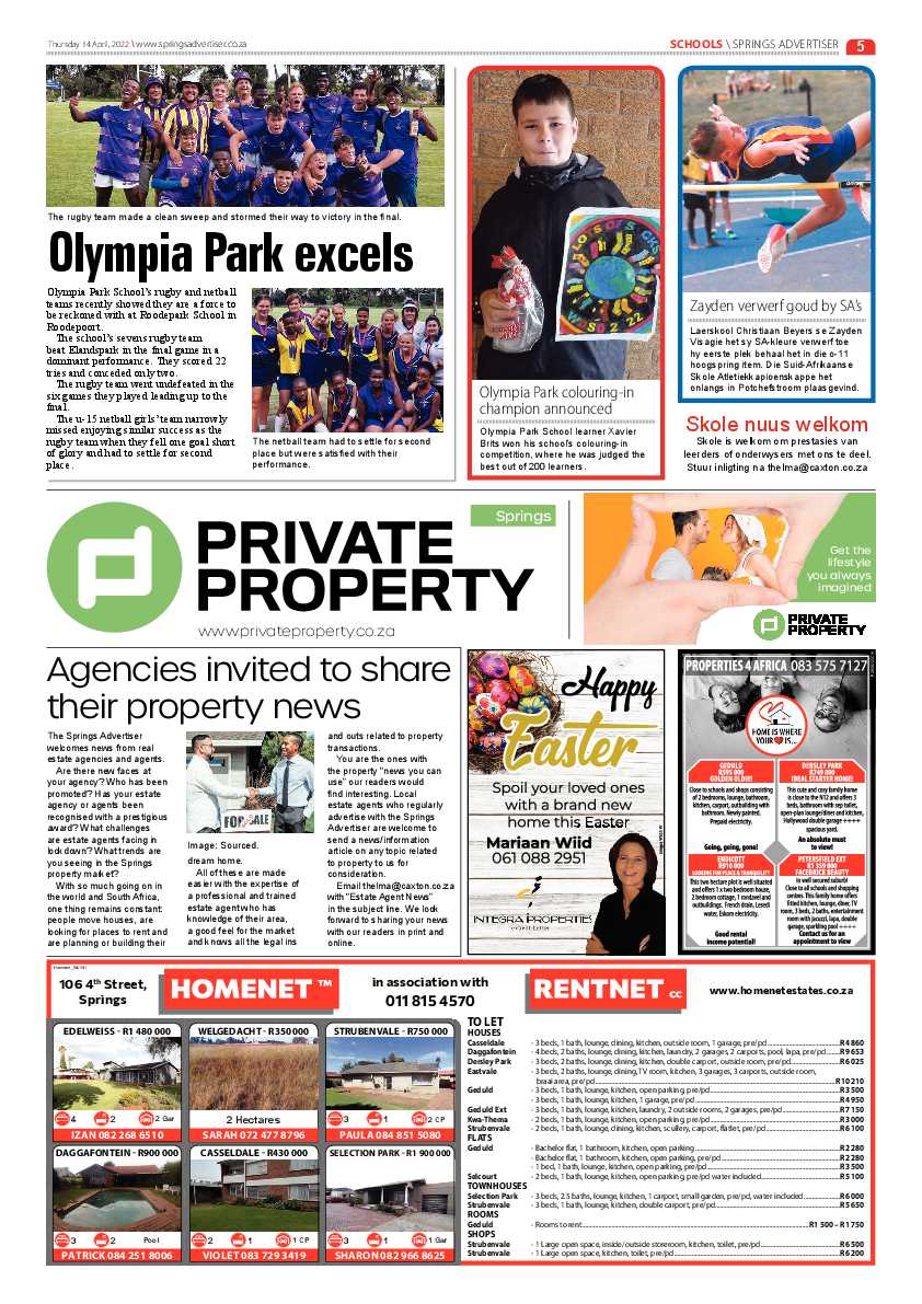 Springs Advertiser 14 April 2022 page 5