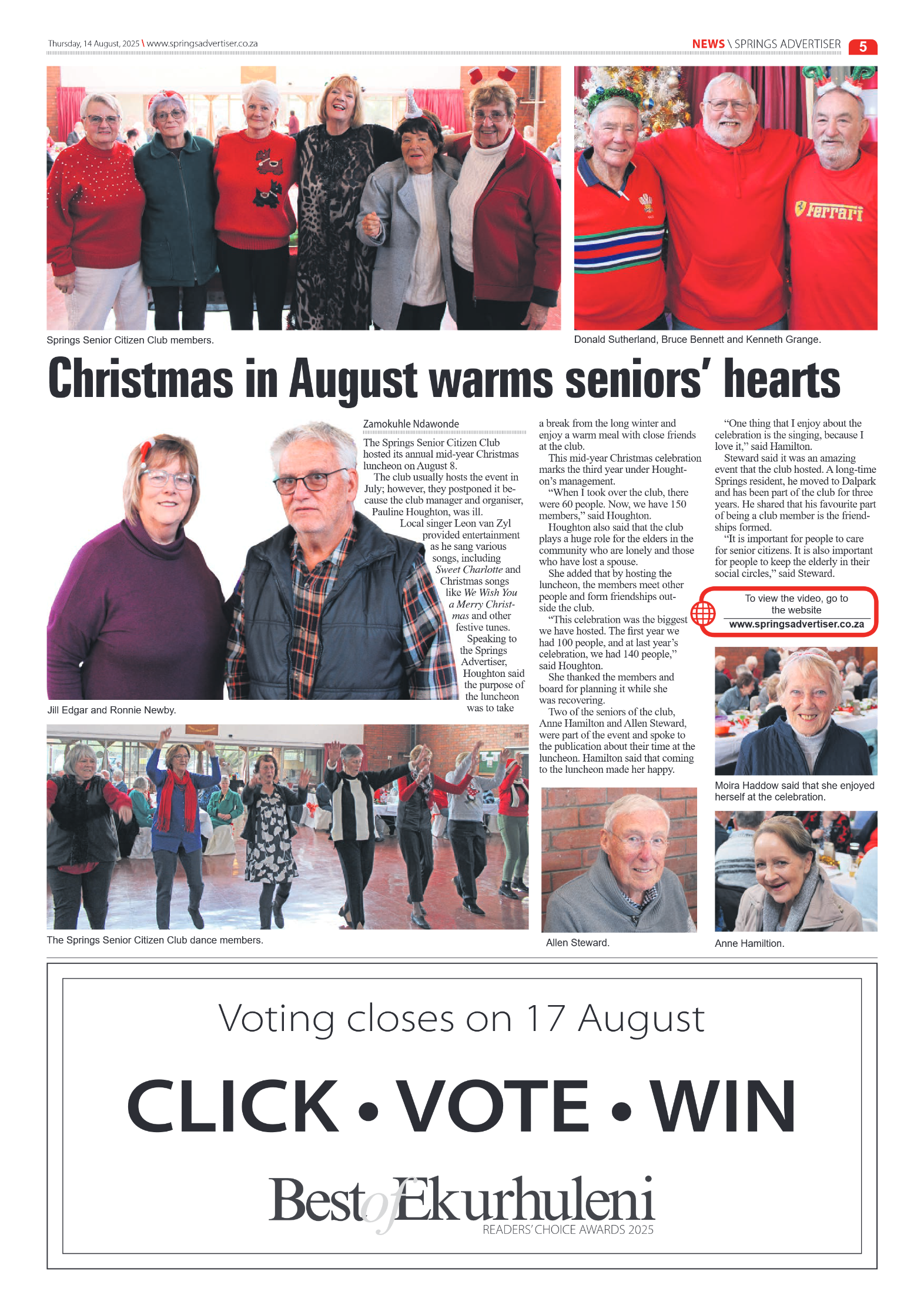 Springs Advertiser 14 August 2025 page 7