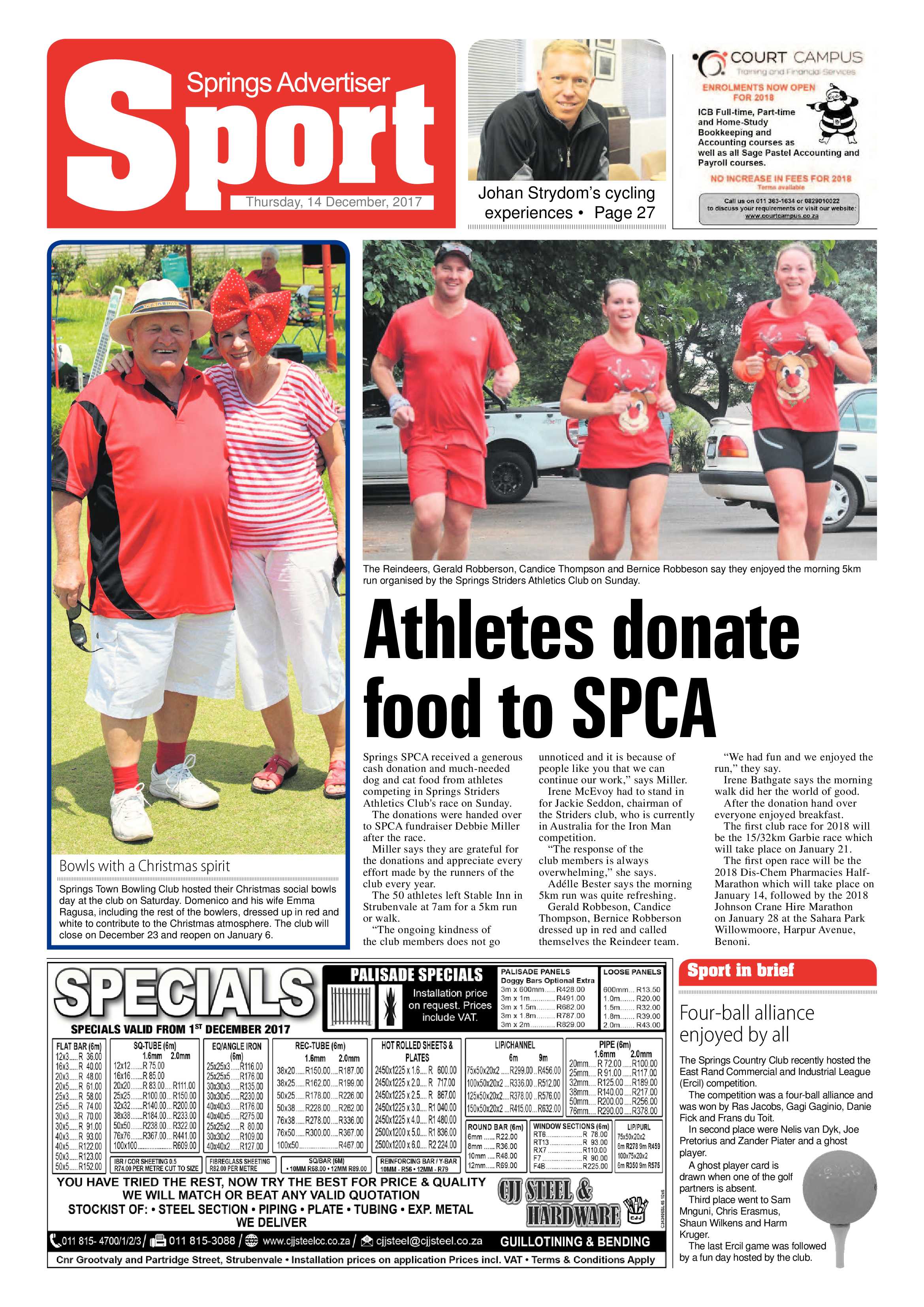 Springs Advertiser 14 December 2017 page 28