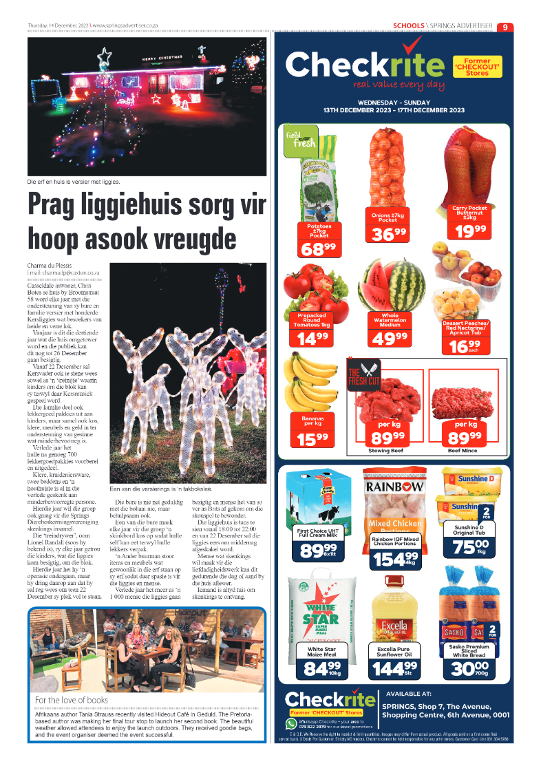 Springs Advertiser 14 December 2023 page 9