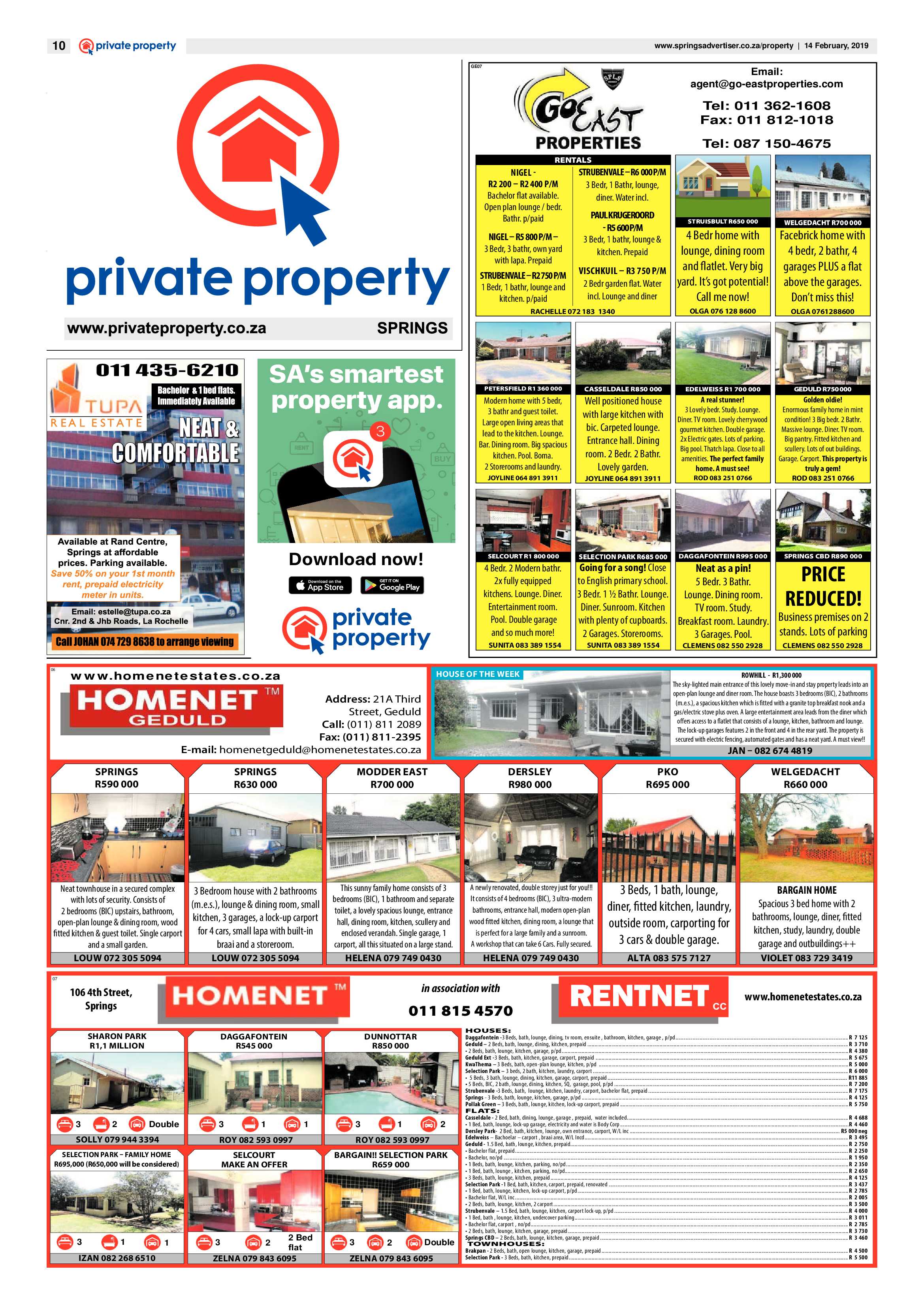 Springs Advertiser 14 February 2019 page 10