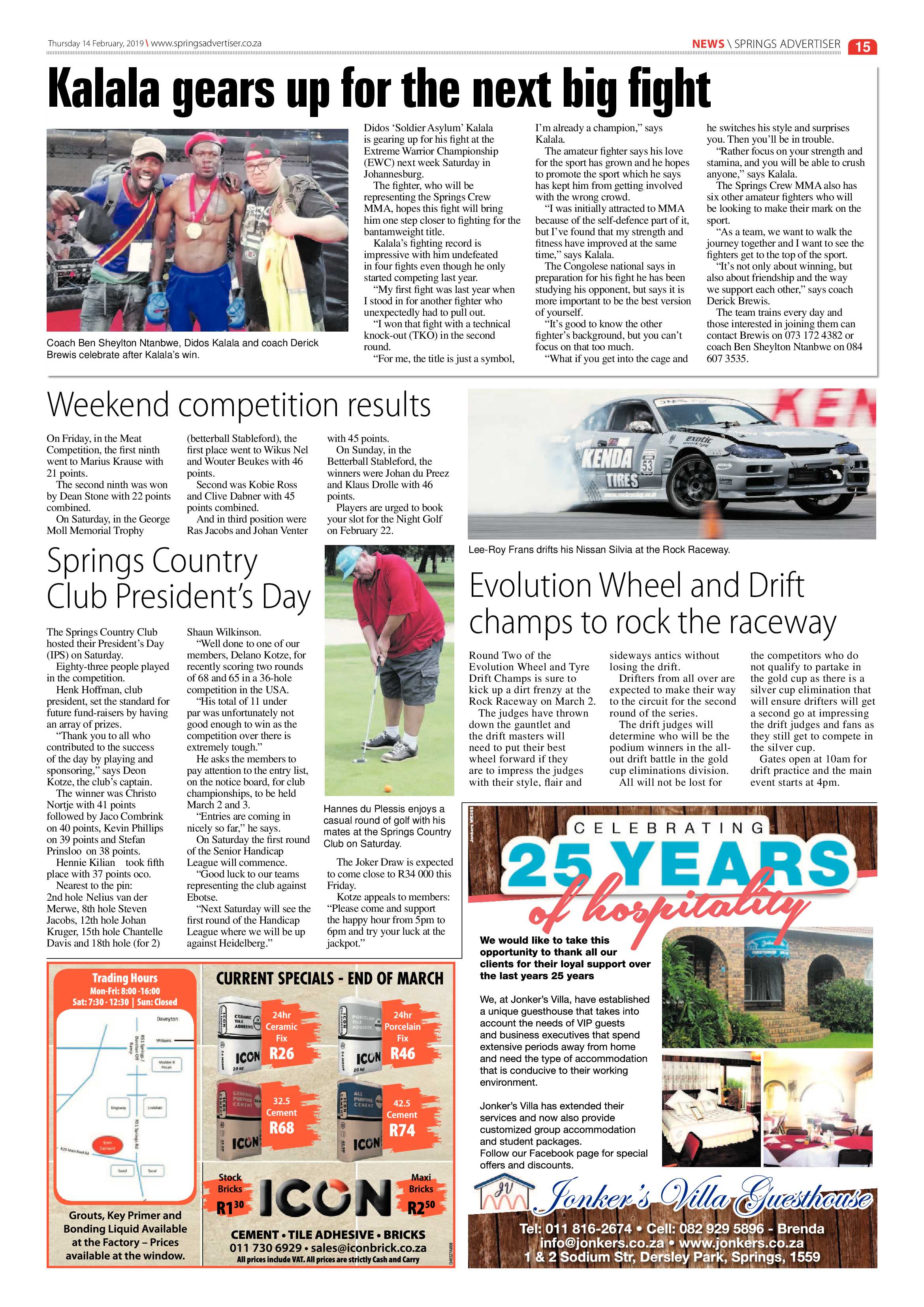 Springs Advertiser 14 February 2019 page 15