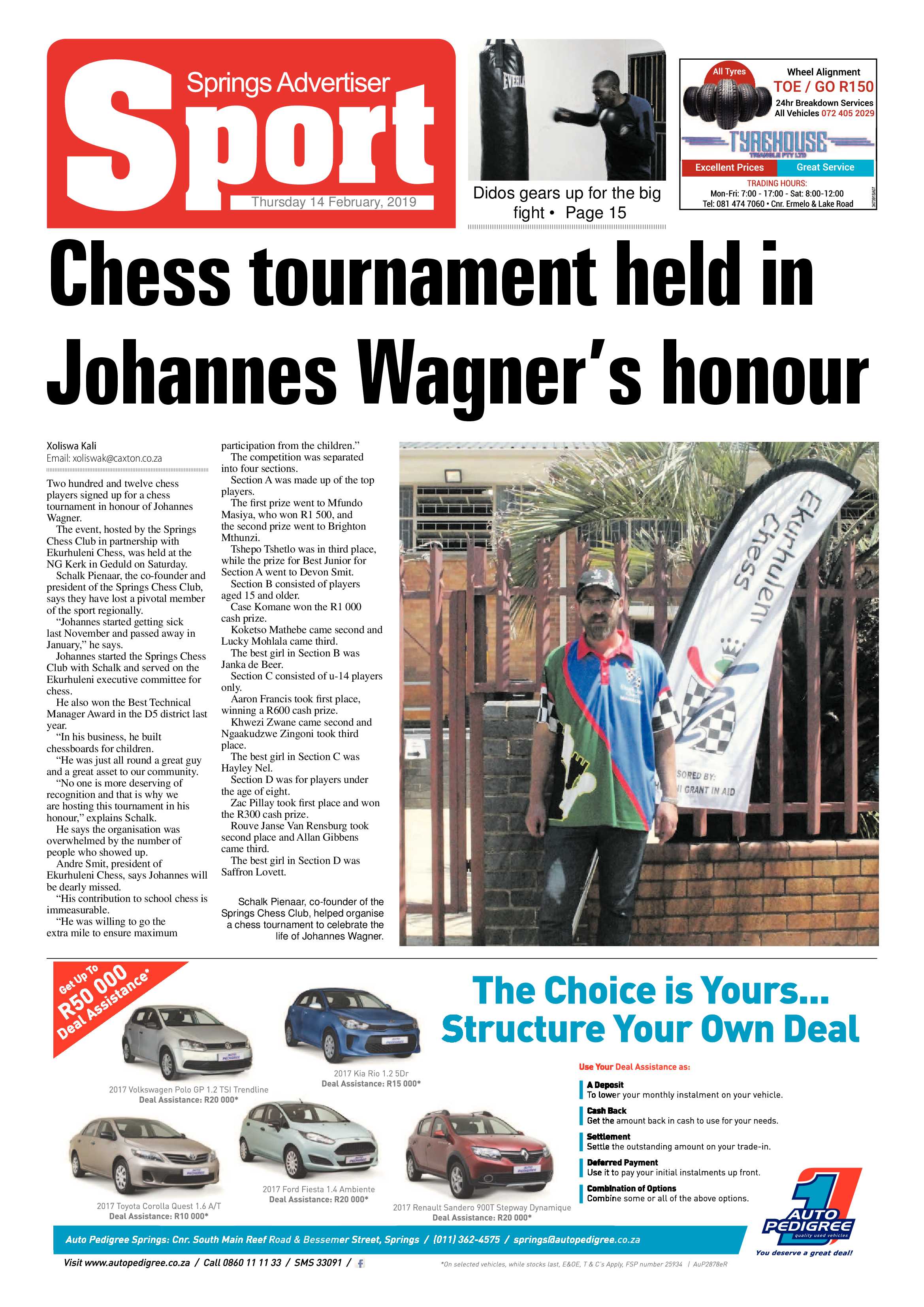 Springs Advertiser 14 February 2019 page 16