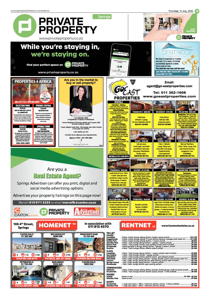 Springs Advertiser 14 July 2022 page 9