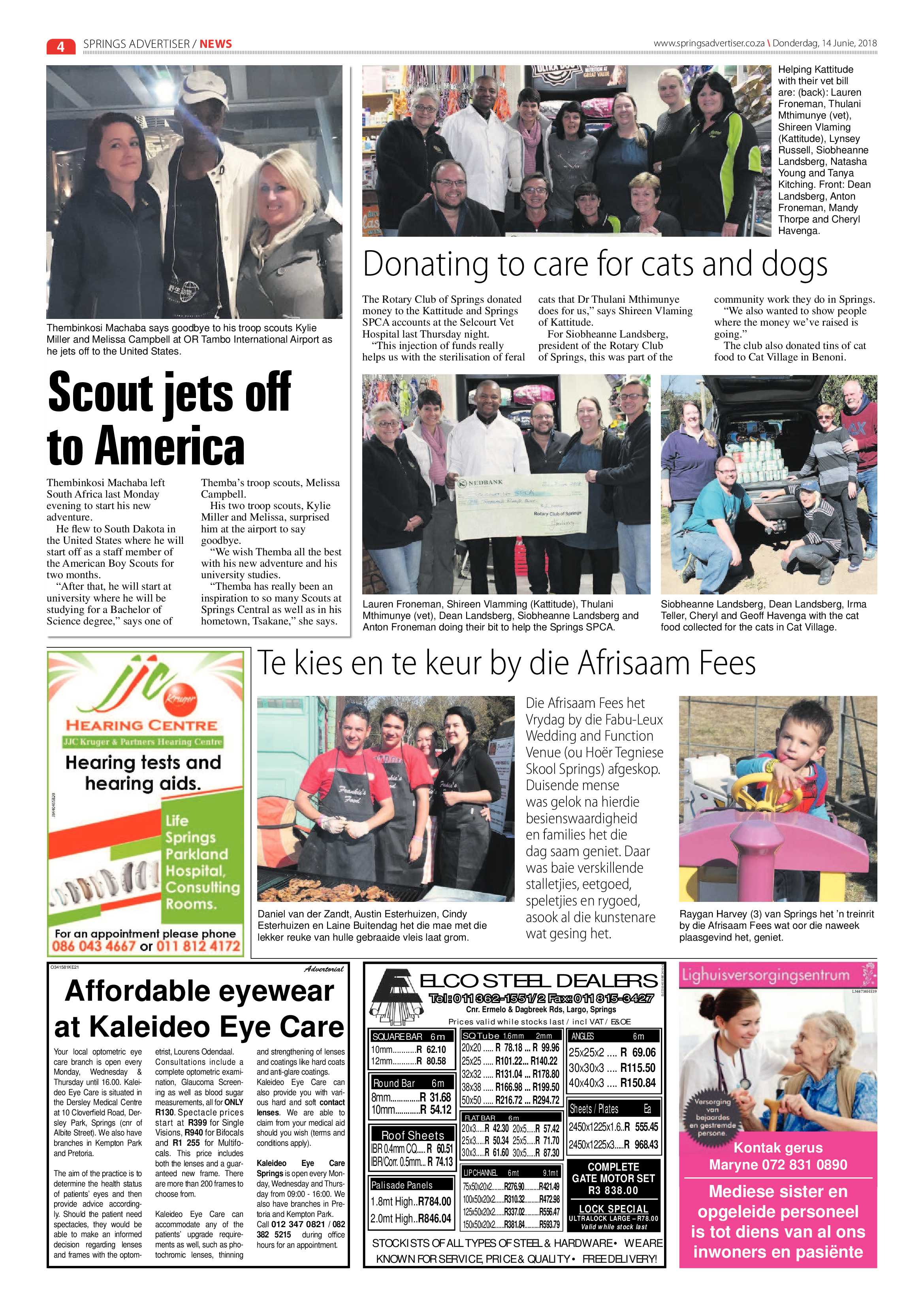 Springs Advertiser 14 June 2014 page 4