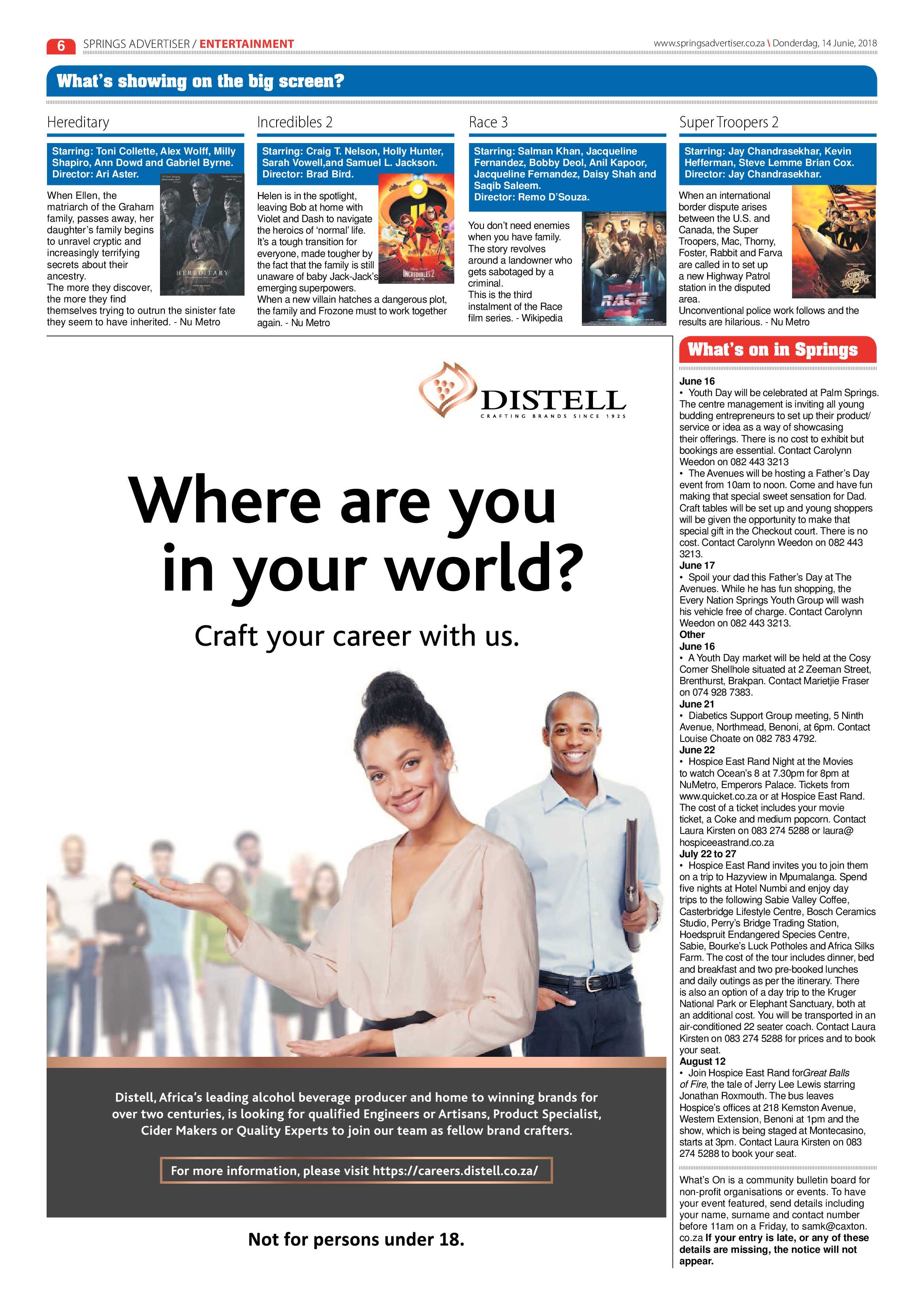 Springs Advertiser 14 June 2014 page 6