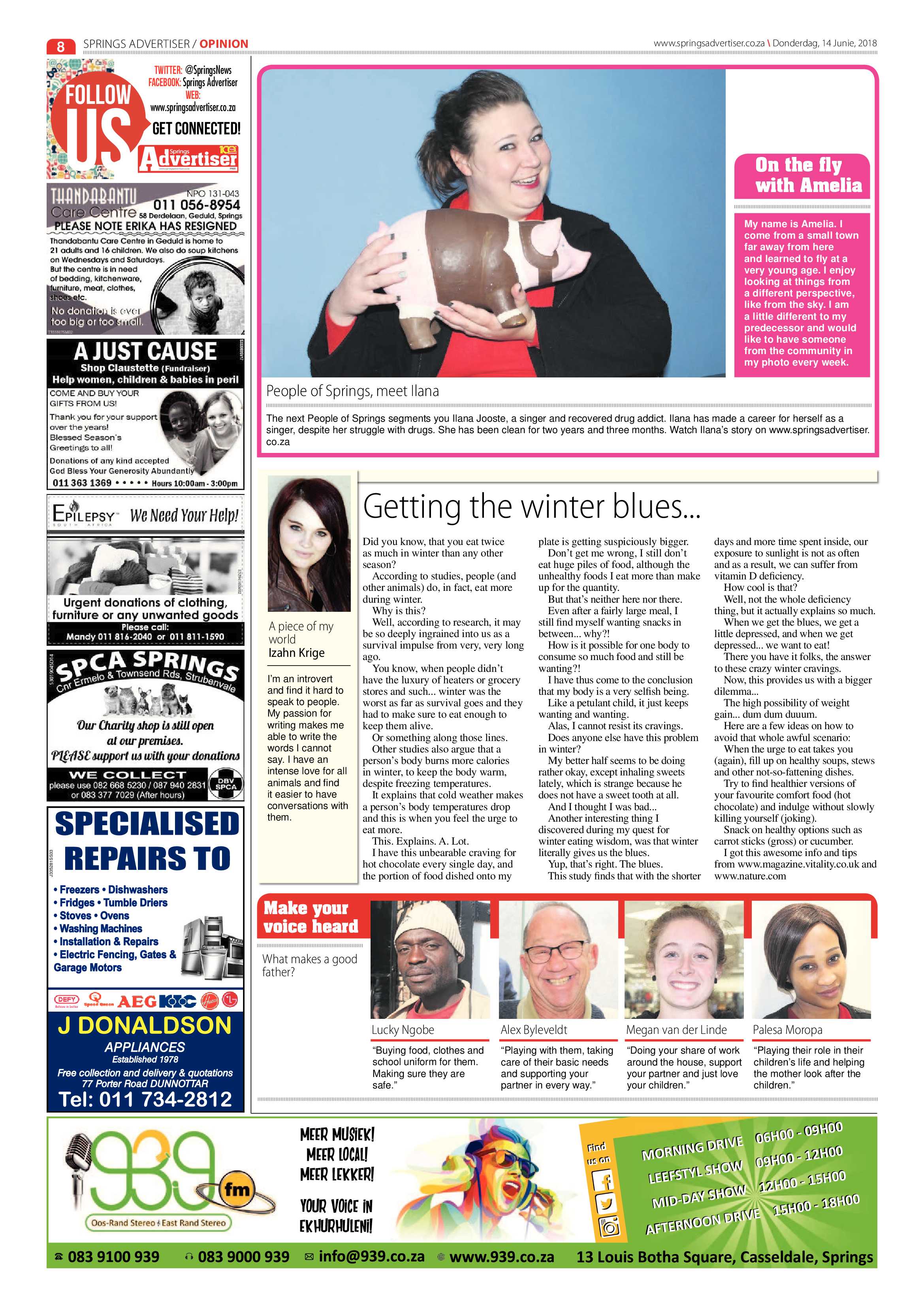 Springs Advertiser 14 June 2014 page 8