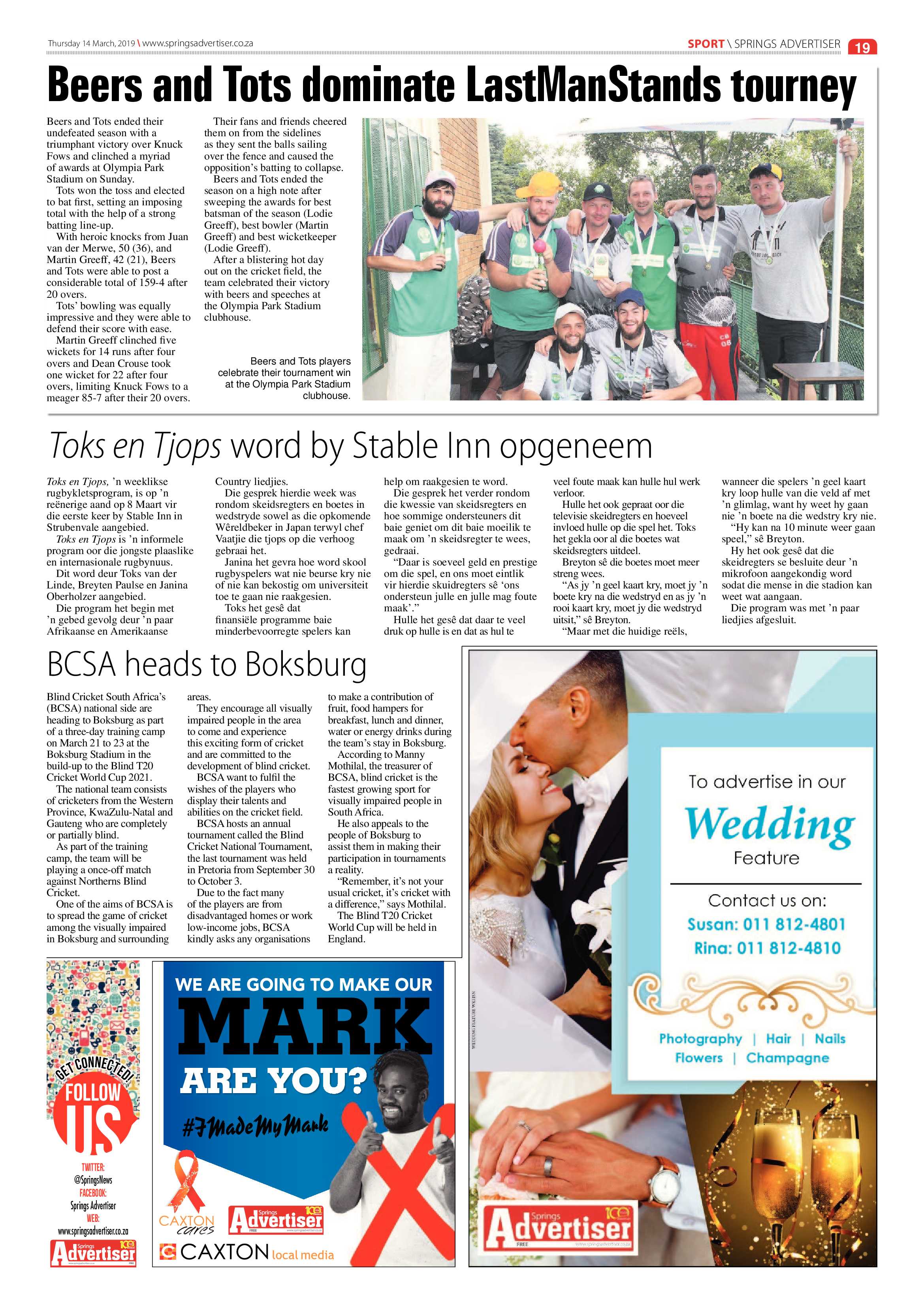 Springs Advertiser 14 March 2019 page 19