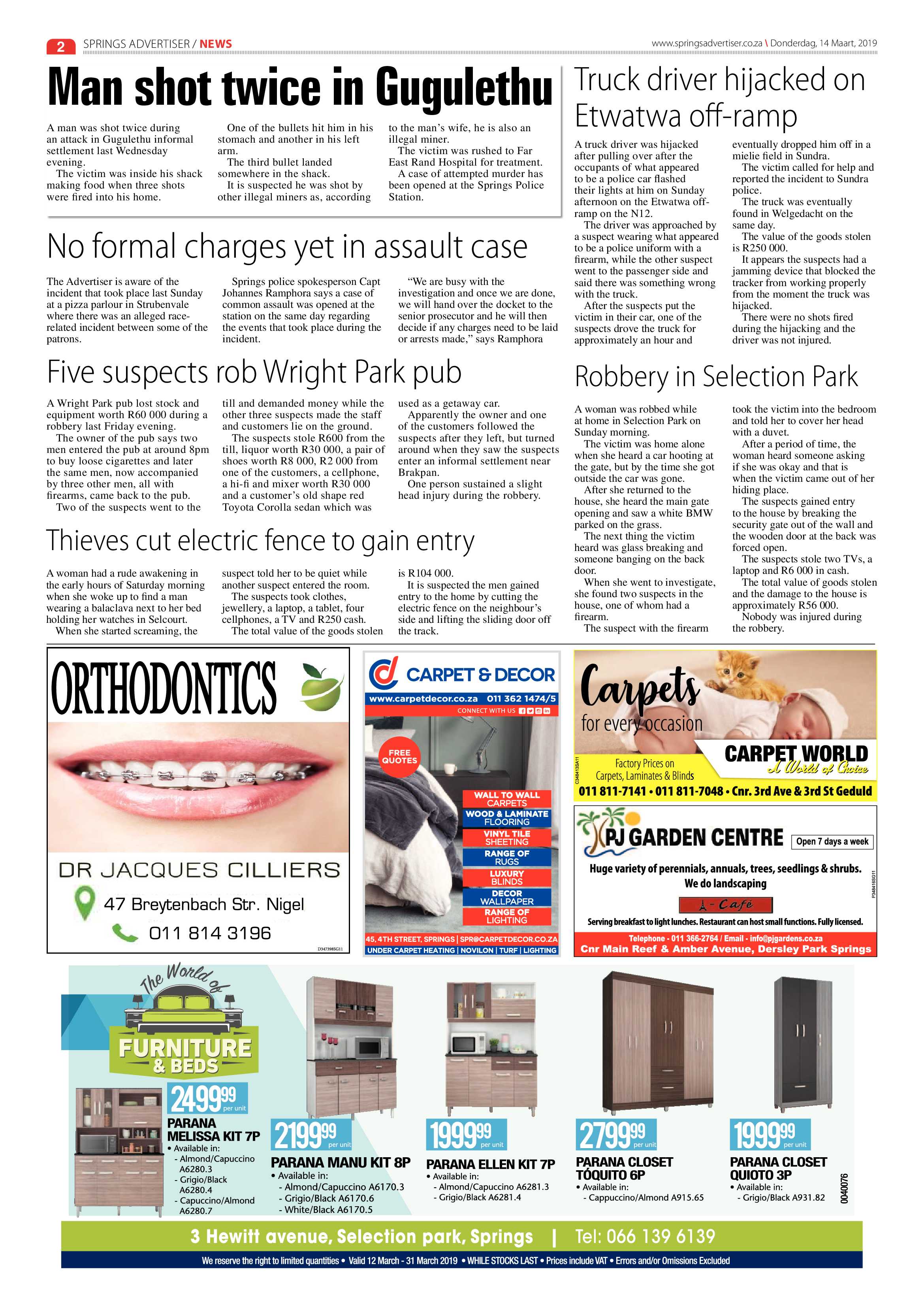Springs Advertiser 14 March 2019 page 2