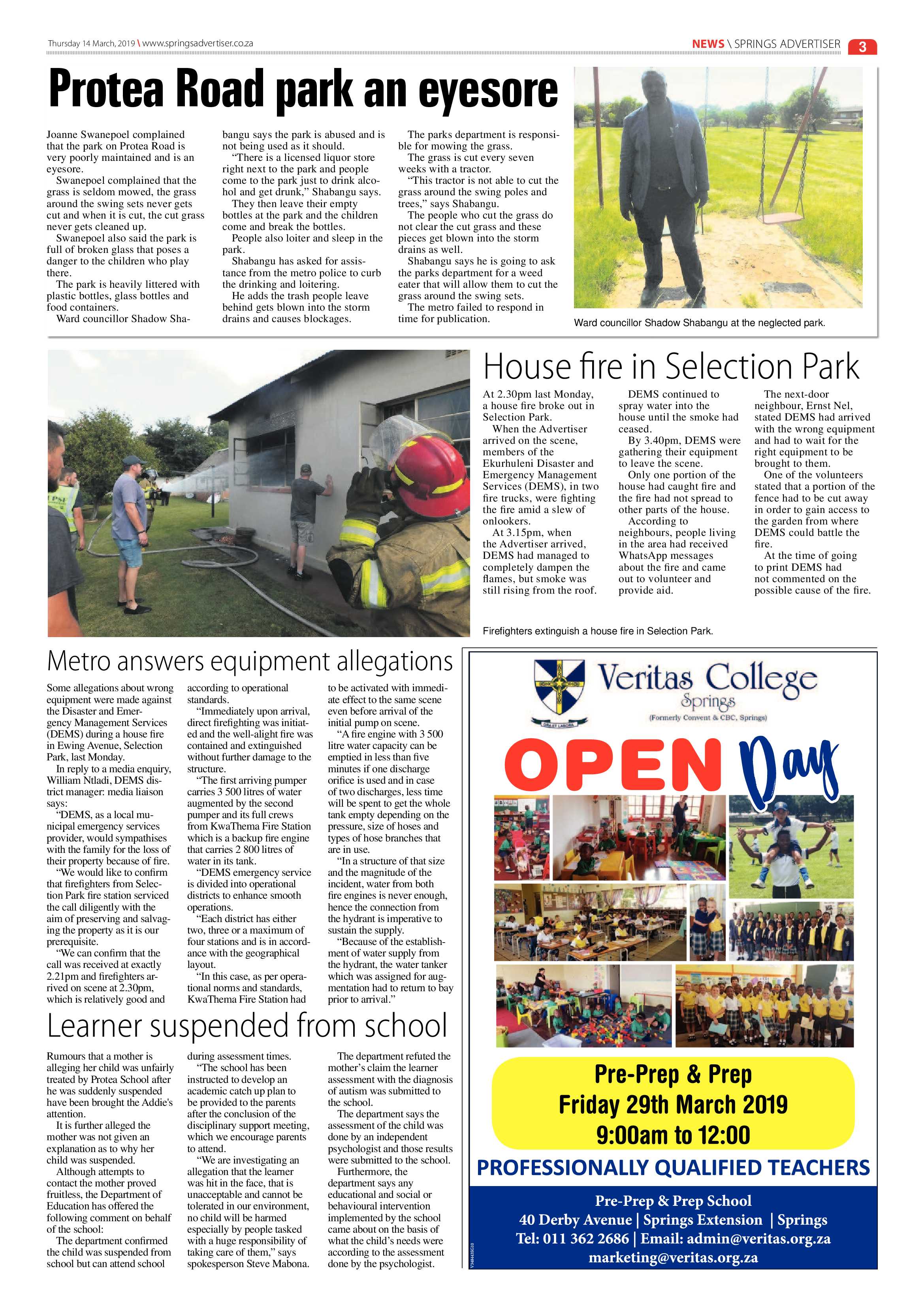 Springs Advertiser 14 March 2019 page 3