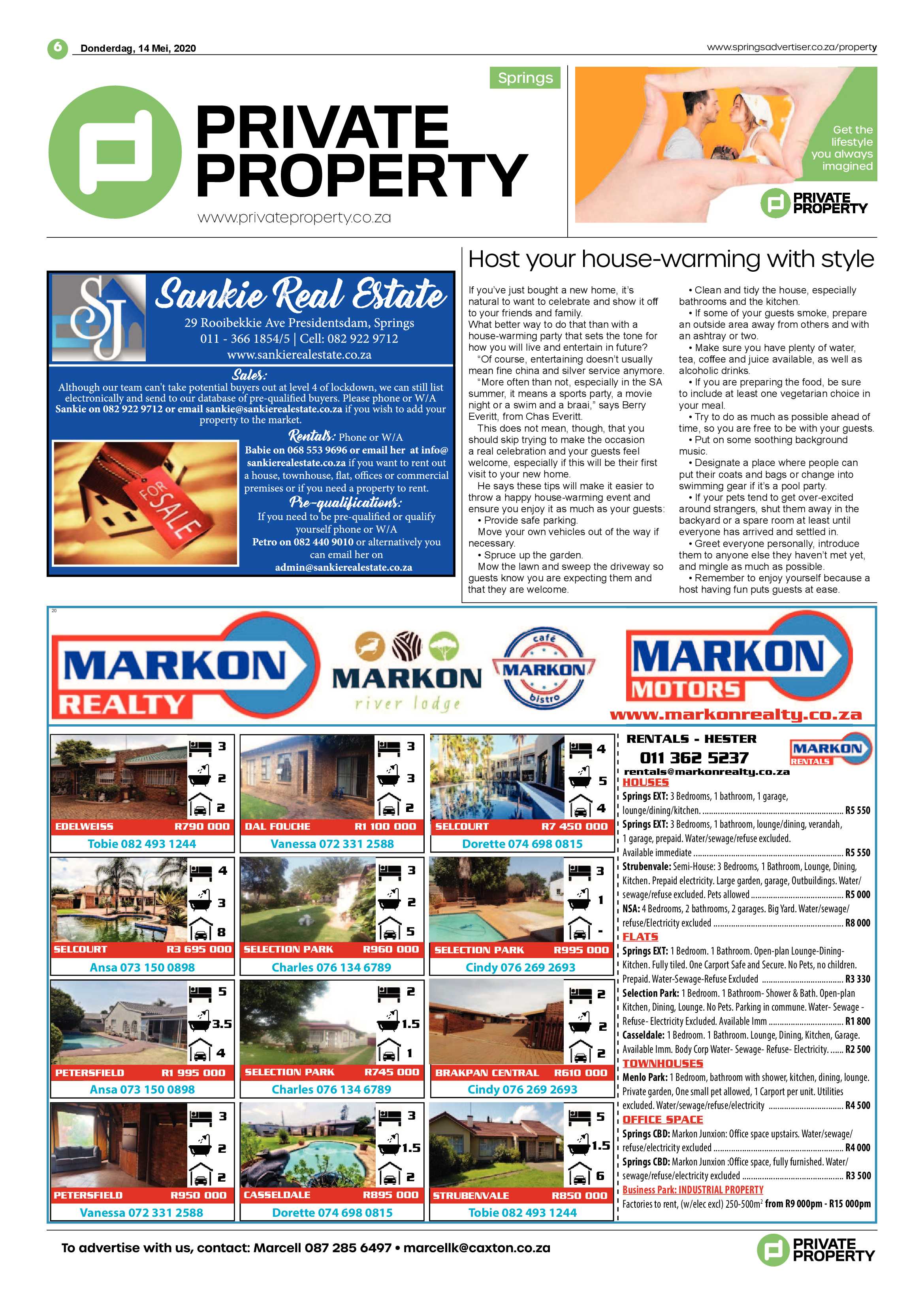 Springs Advertiser 14 May 2020 page 6