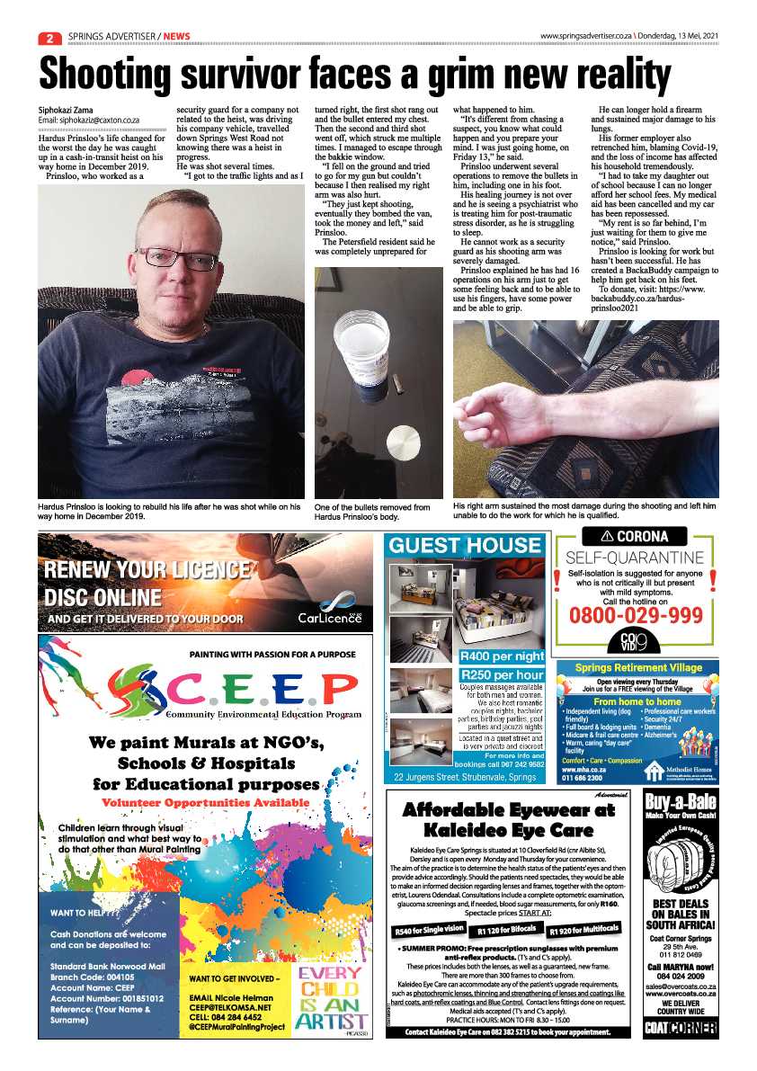 Springs Advertiser 14 May 2021 page 2