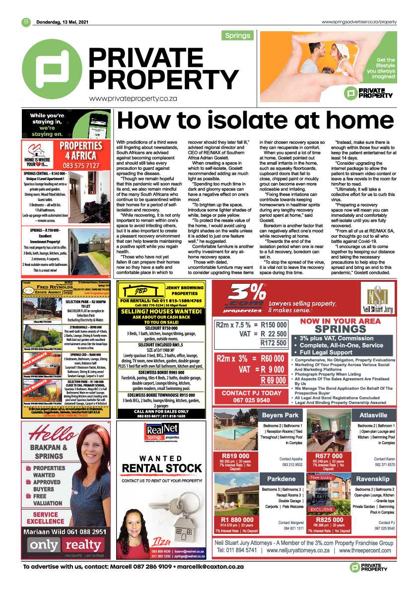 Springs Advertiser 14 May 2021 page 8